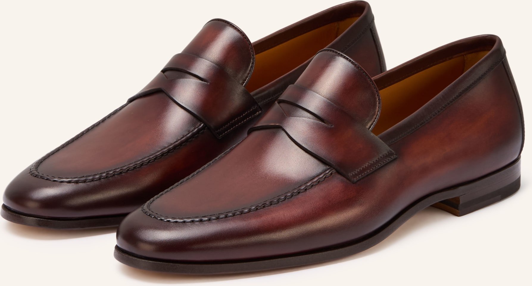Magnanni Penny-Loafer braun