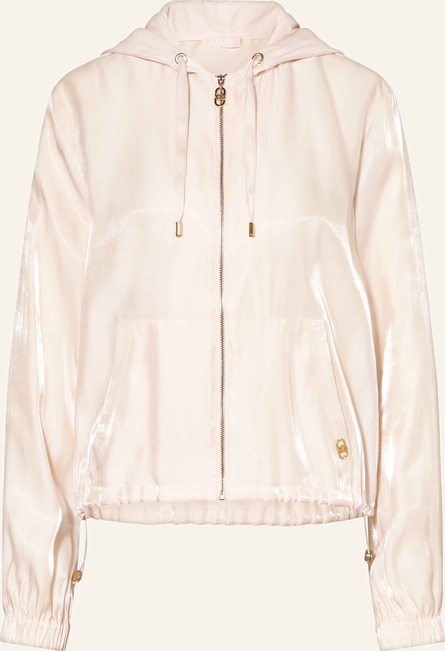 Liu Jo Satinjacke beige