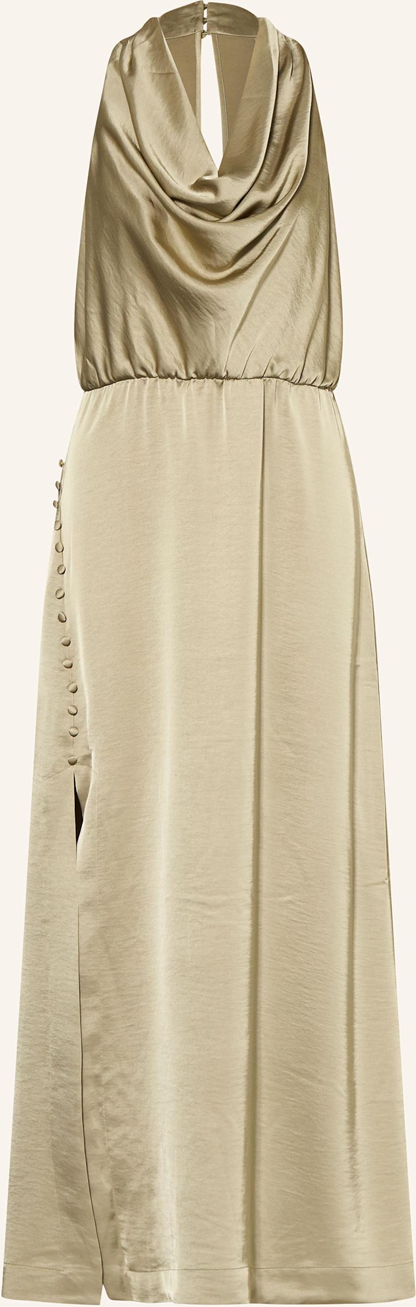 dante6 Satinkleid Marine gruen