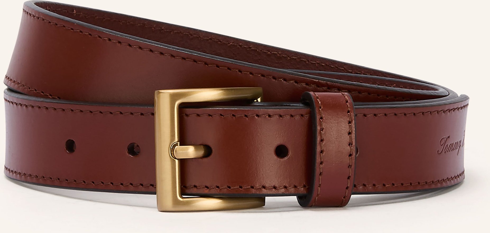 Tommy Hilfiger Ledergürtel Soho braun