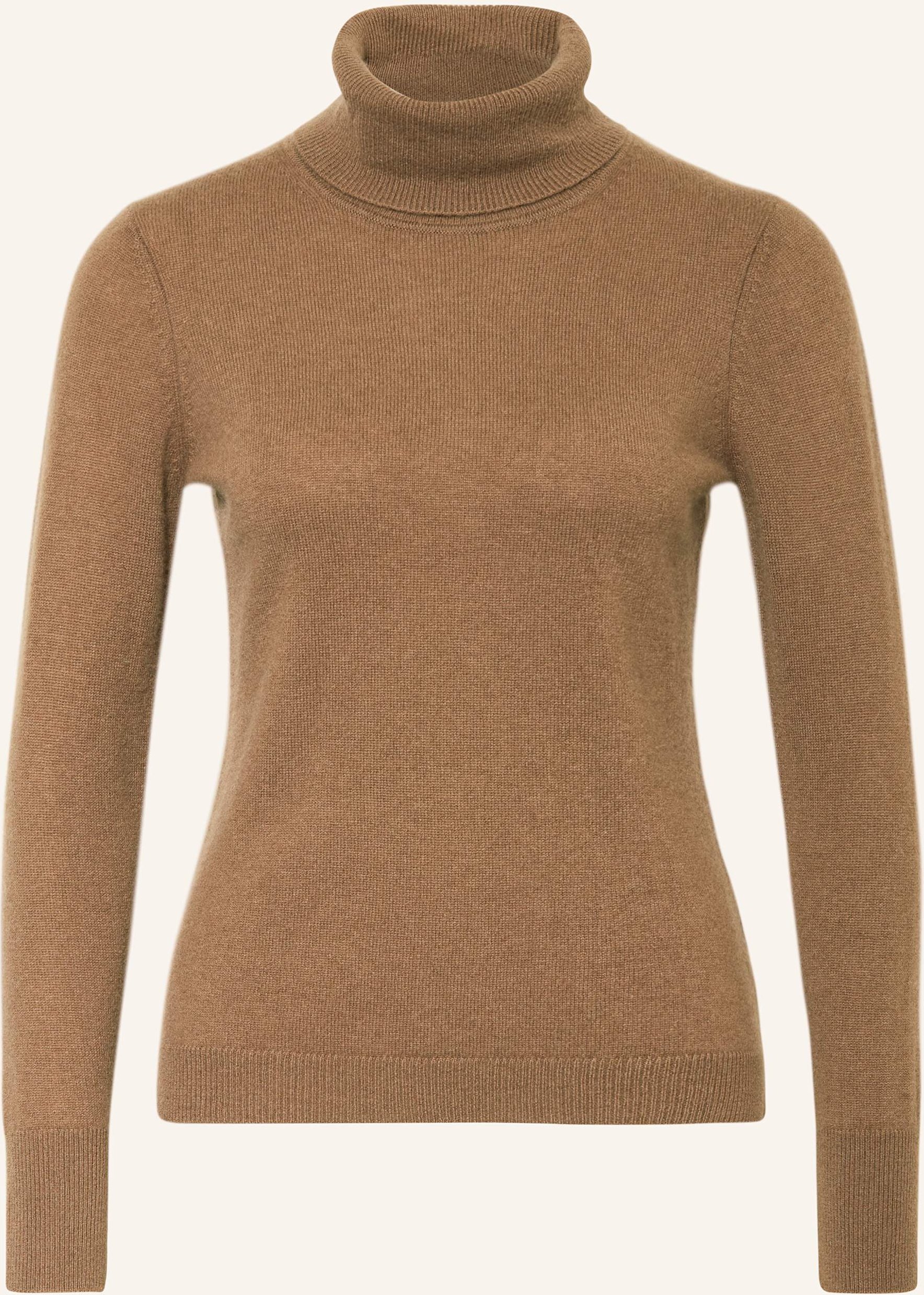 Darling Harbour Rollkragenpullover Aus Cashmere braun