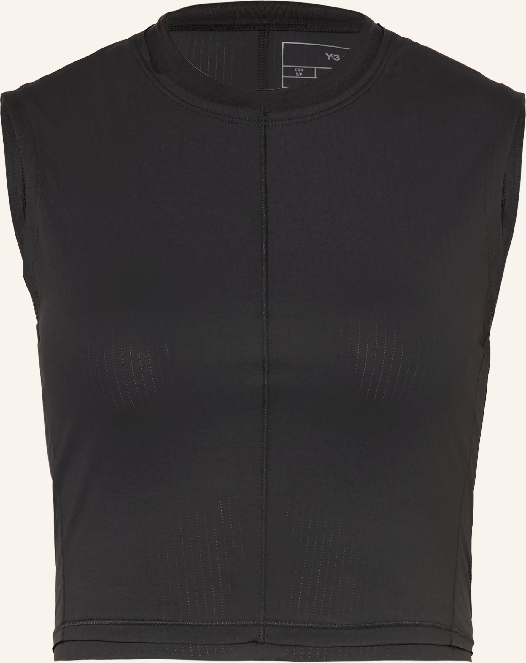 Y-3 Lauftop schwarz