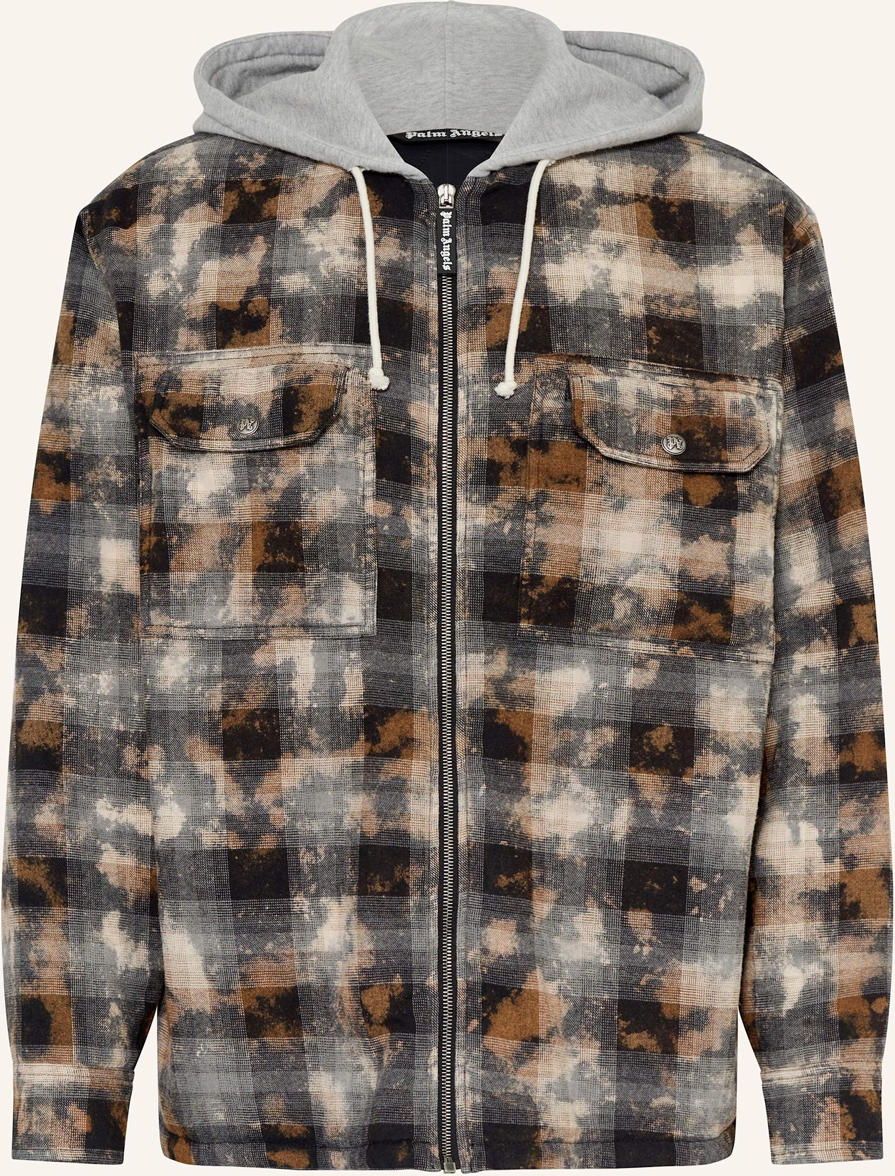 Thumbnail - Palm Angels Overshirt grau