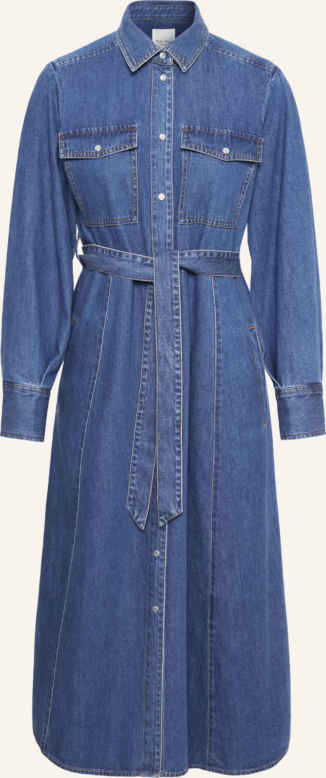 Part Two Jeanskleid blau