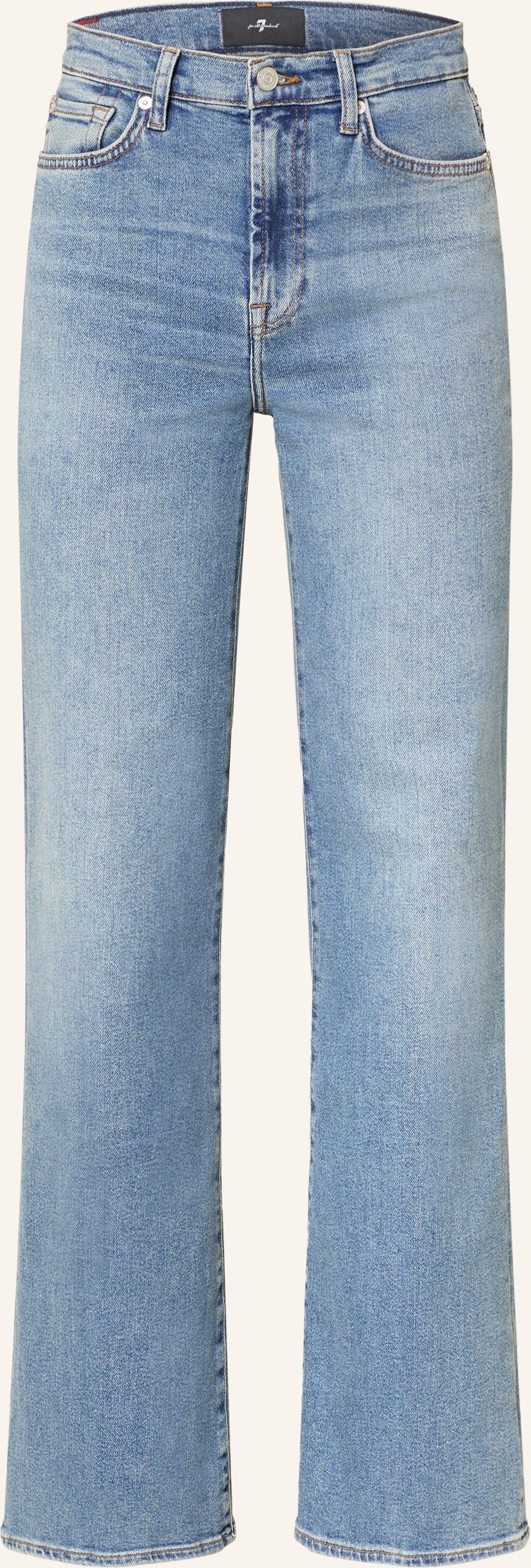 7 For All Mankind Flared Jeans Modern Dojo blau
