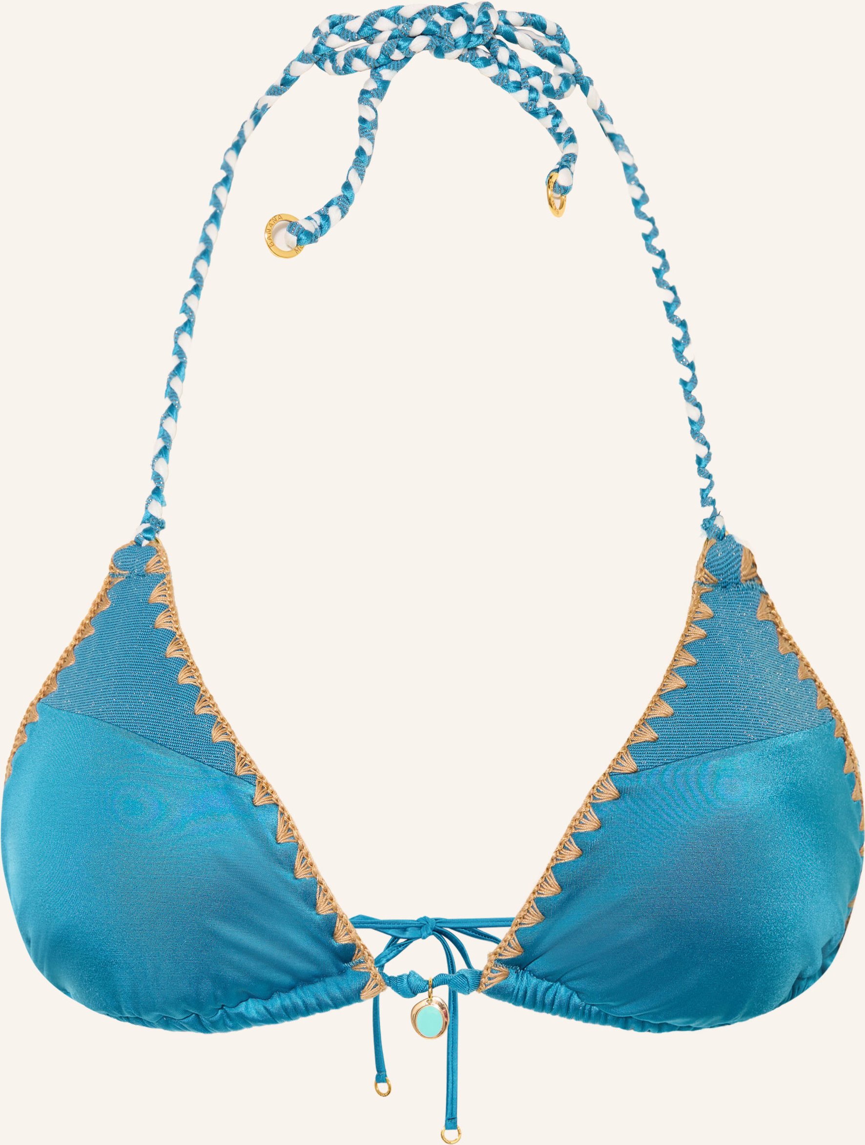 Banana Moon Couture Triangel-Bikini-Top Nazca Bosco blau