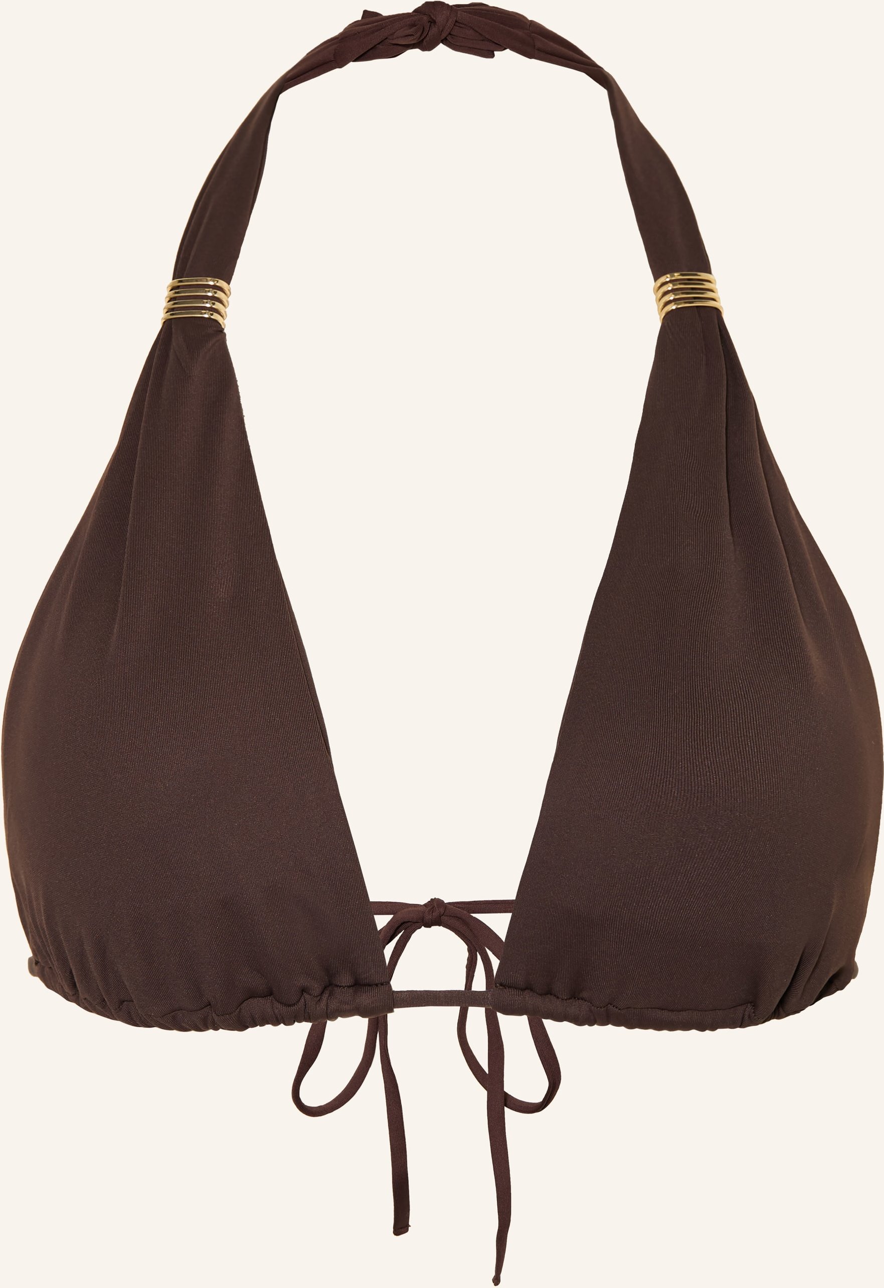 Melissa Odabash Neckholder-Bikini-Top Grenada braun