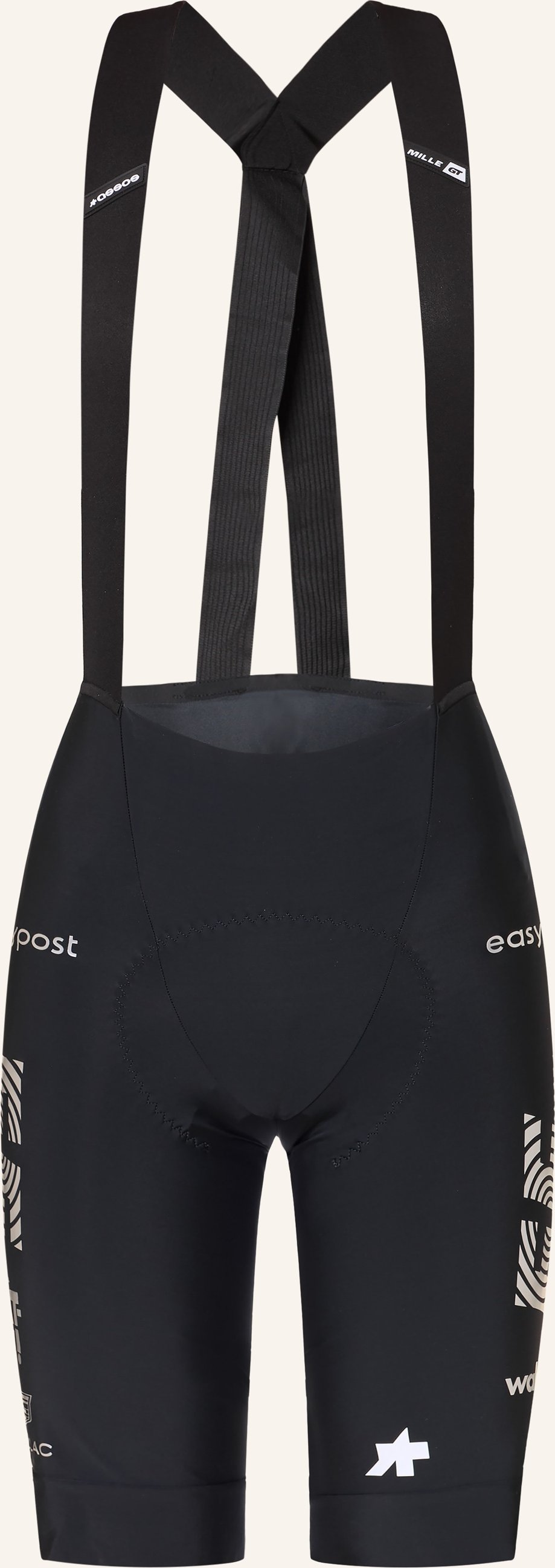 Assos Radhose Mille Gt s11 Ef Mit Trägern Und Gepolstertem Einsatz schwarz