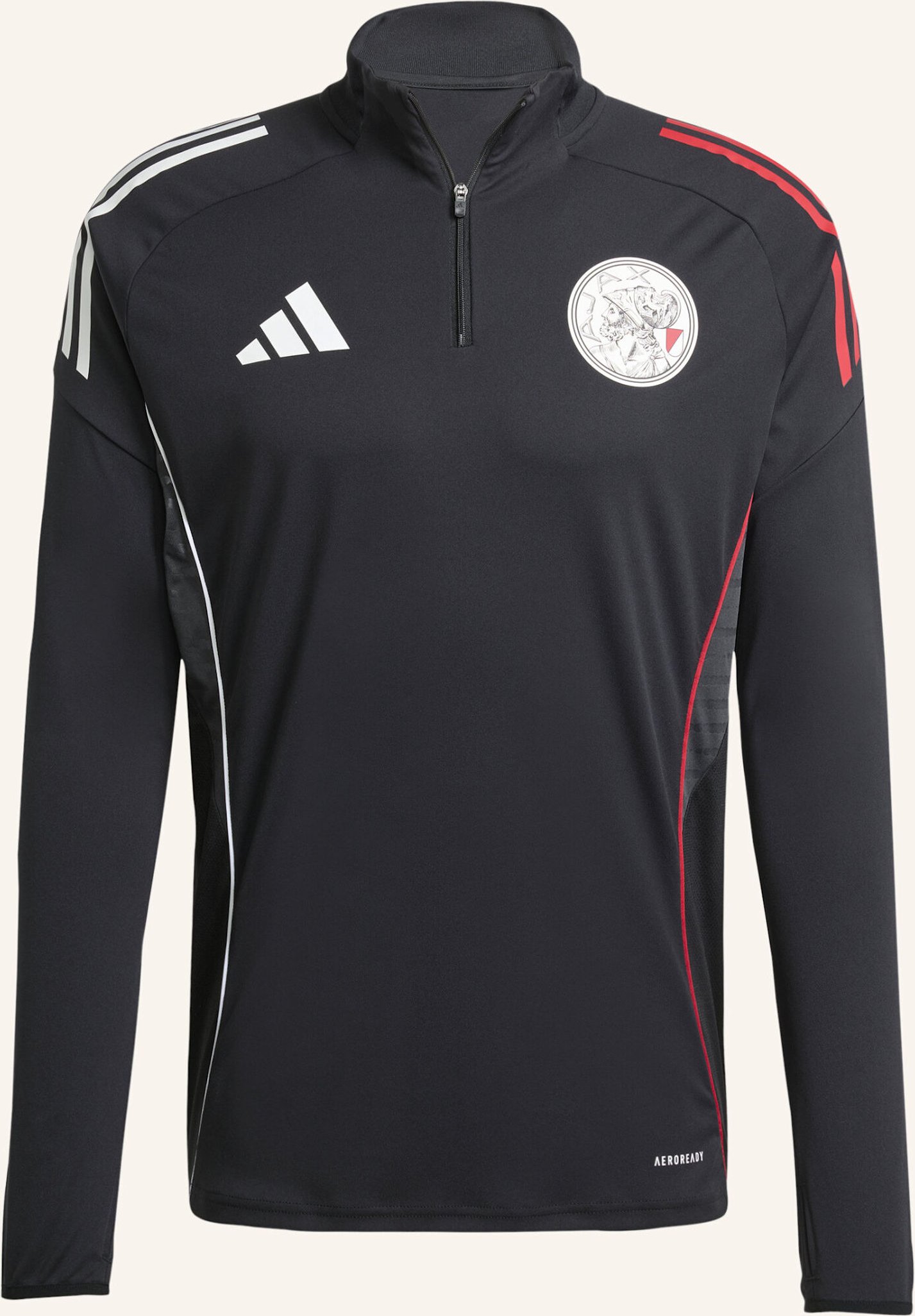 Thumbnail - Adidas Ajax Tiro 25 Competition Trainingsoberteil schwarz