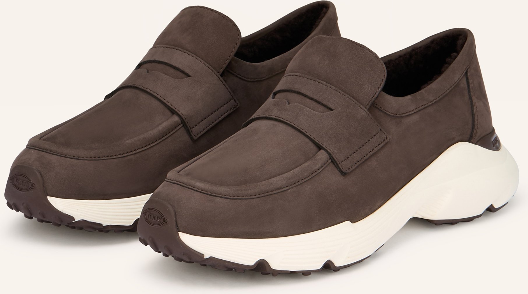 Tod's Slip-On-Sneaker braun