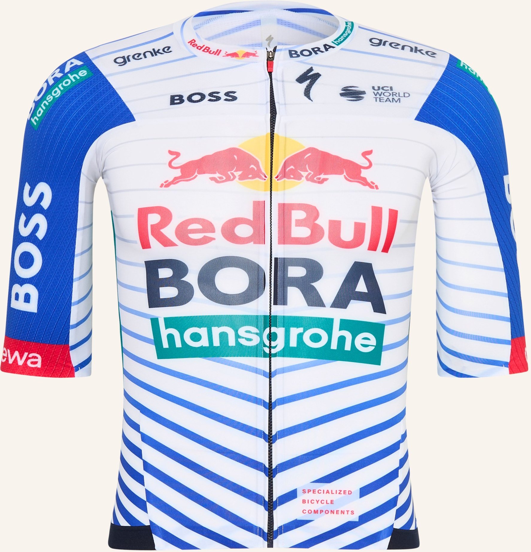 Specialized Radtrikot Red Bull-Bora-Hansgrohe weiss
