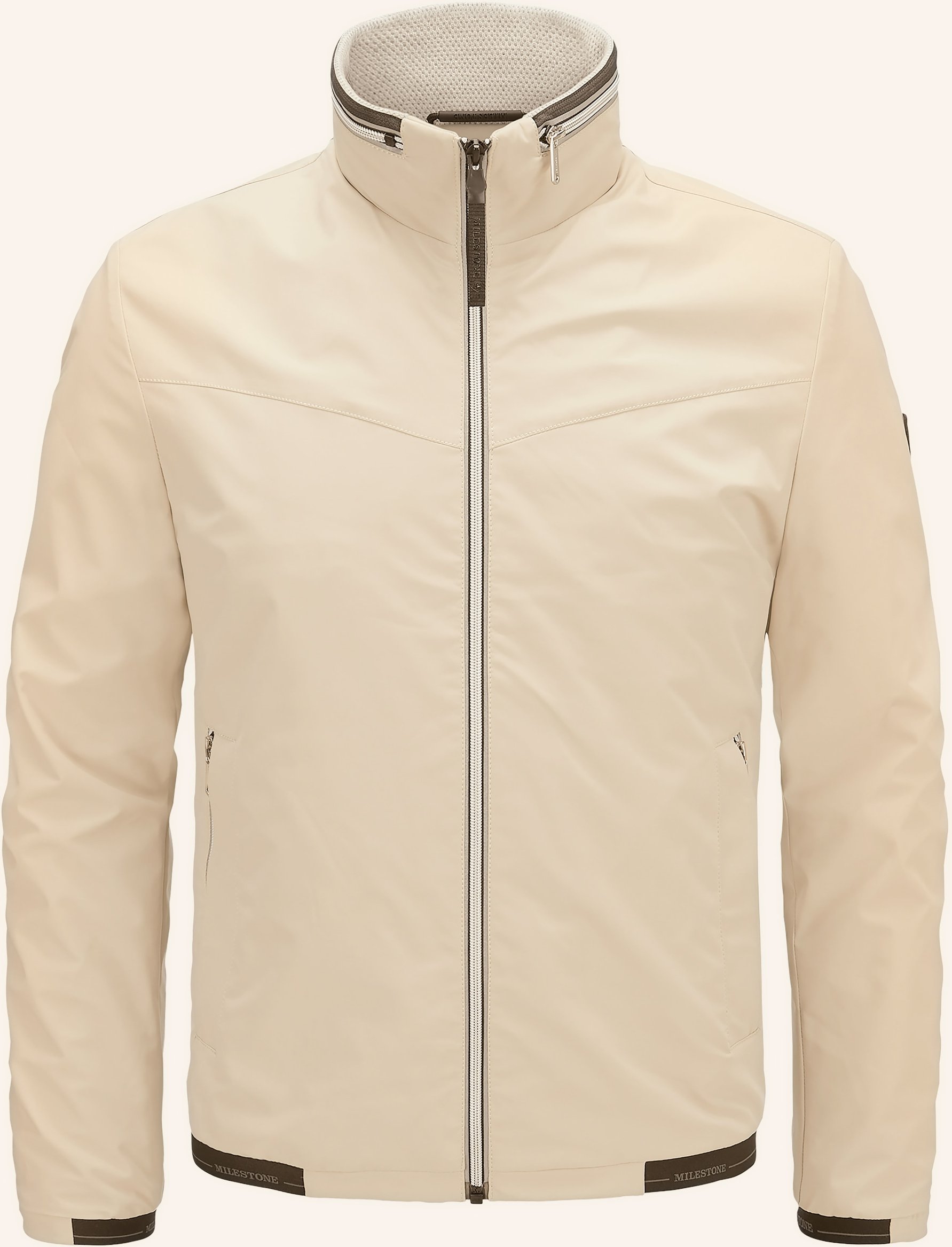 Thumbnail - Milestone Jacke Mslivingston beige