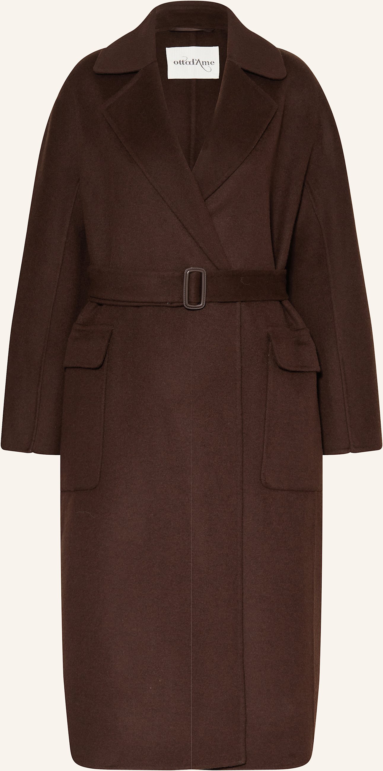Ottod'ame Mantel Benedetta braun