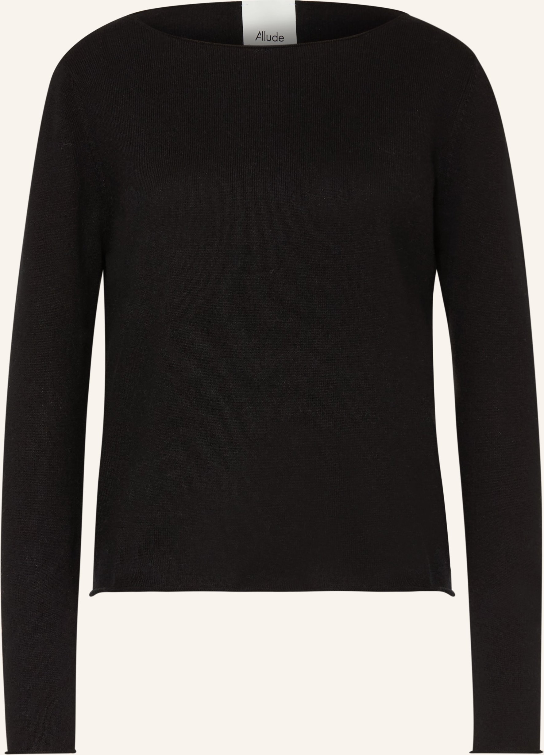 Allude Pullover Mit Cashmere schwarz