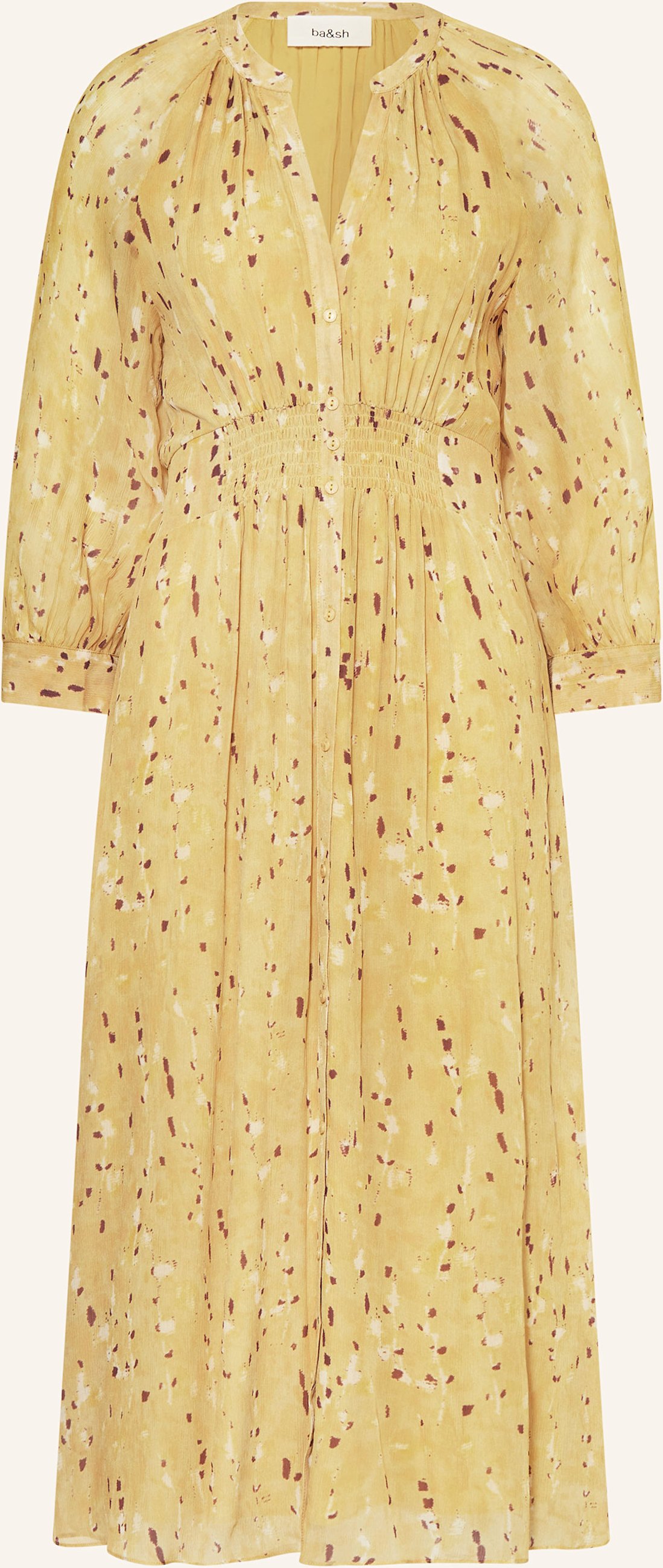 Ba&Sh Kleid Karla gelb