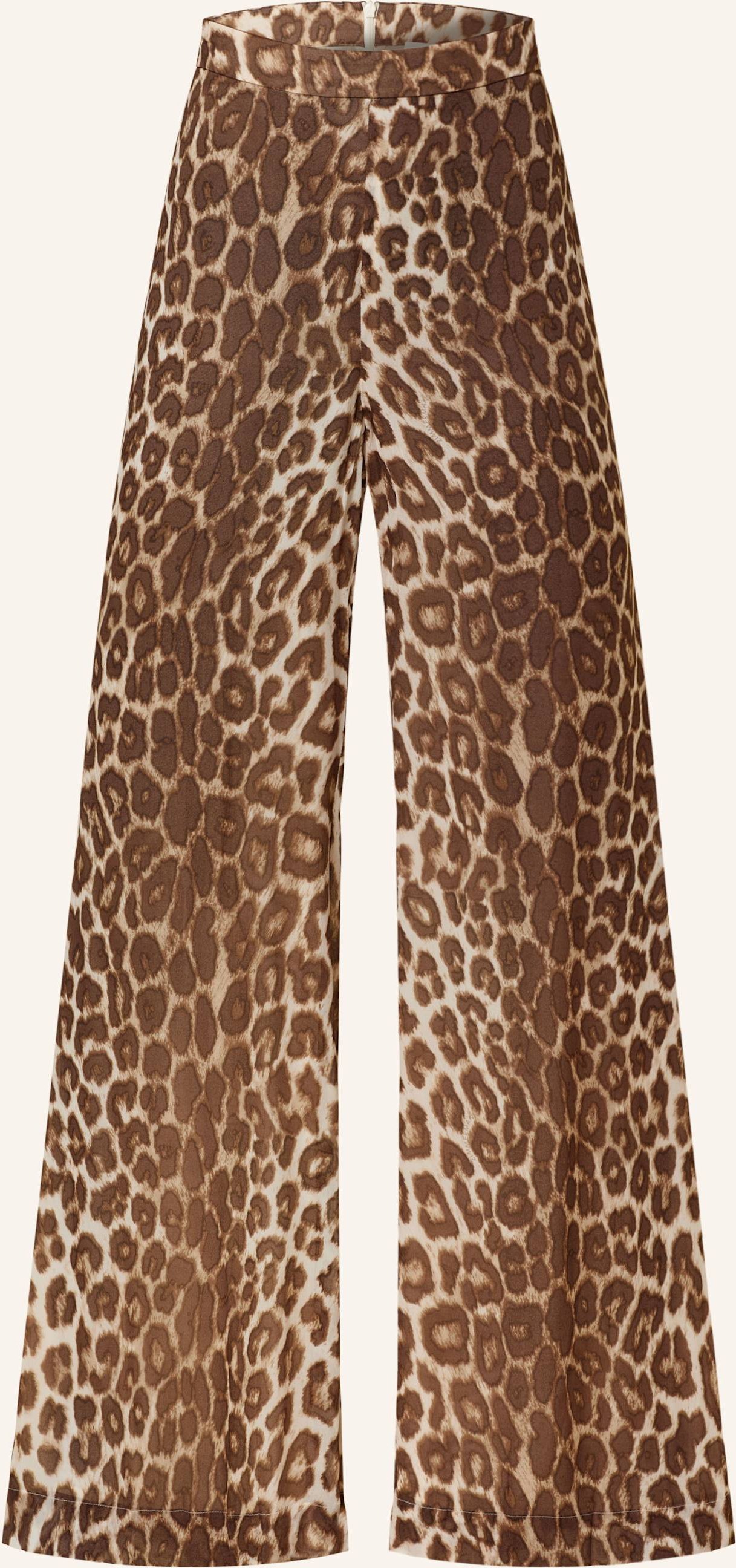 Zimmermann Marlenehose Illustration braun