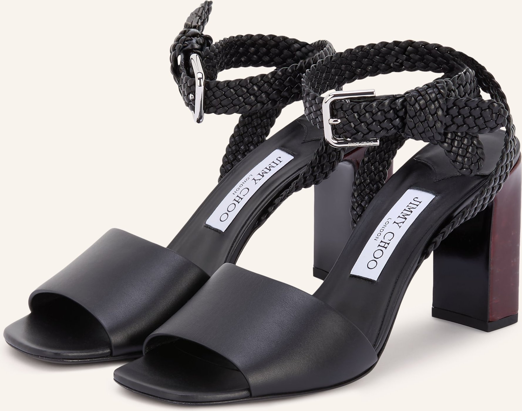 Jimmy Choo Sandaletten Rori 85 schwarz