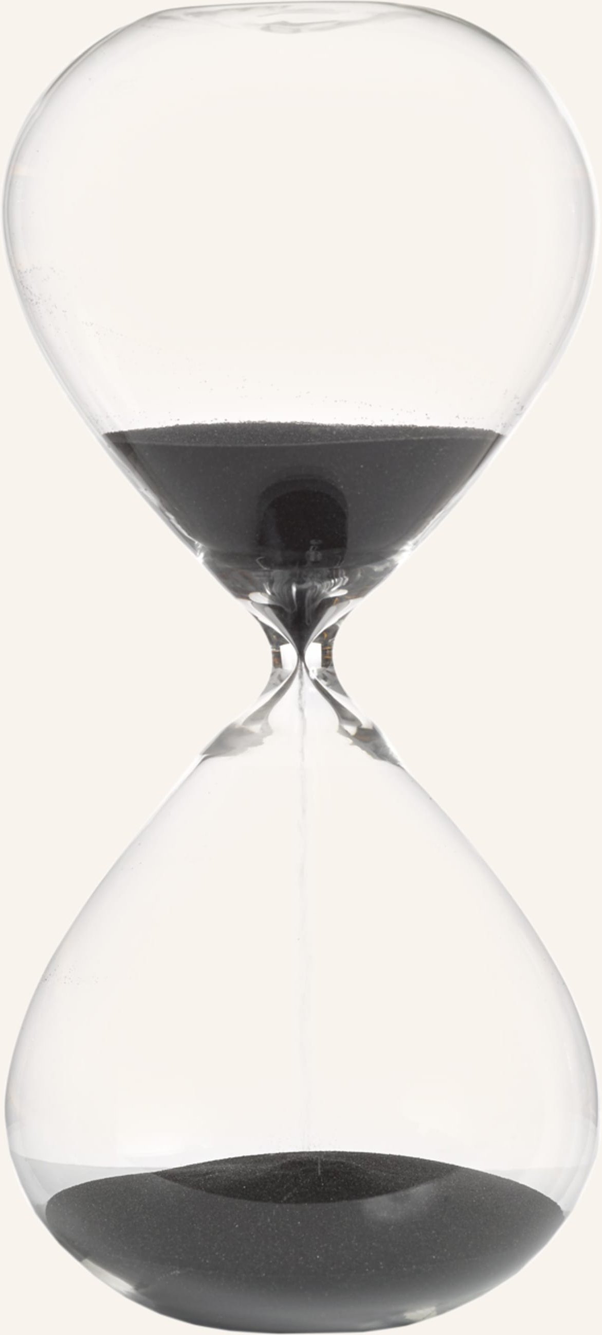 Polspotten Sanduhr schwarz