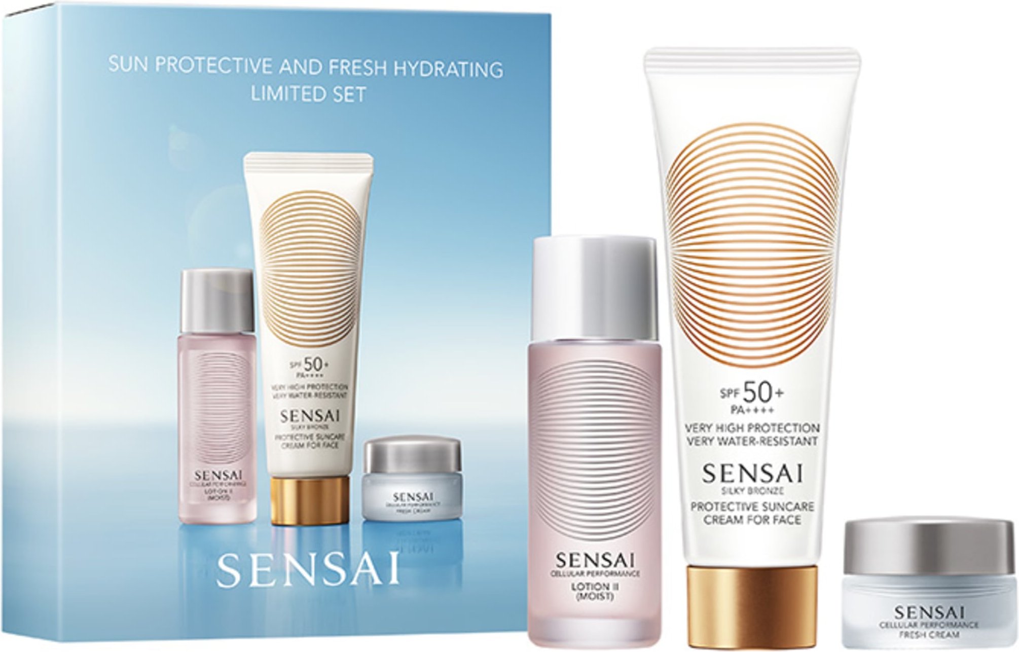 Sensai Sun Protective And Fresh Hydrating Limited Set Pflege-Set