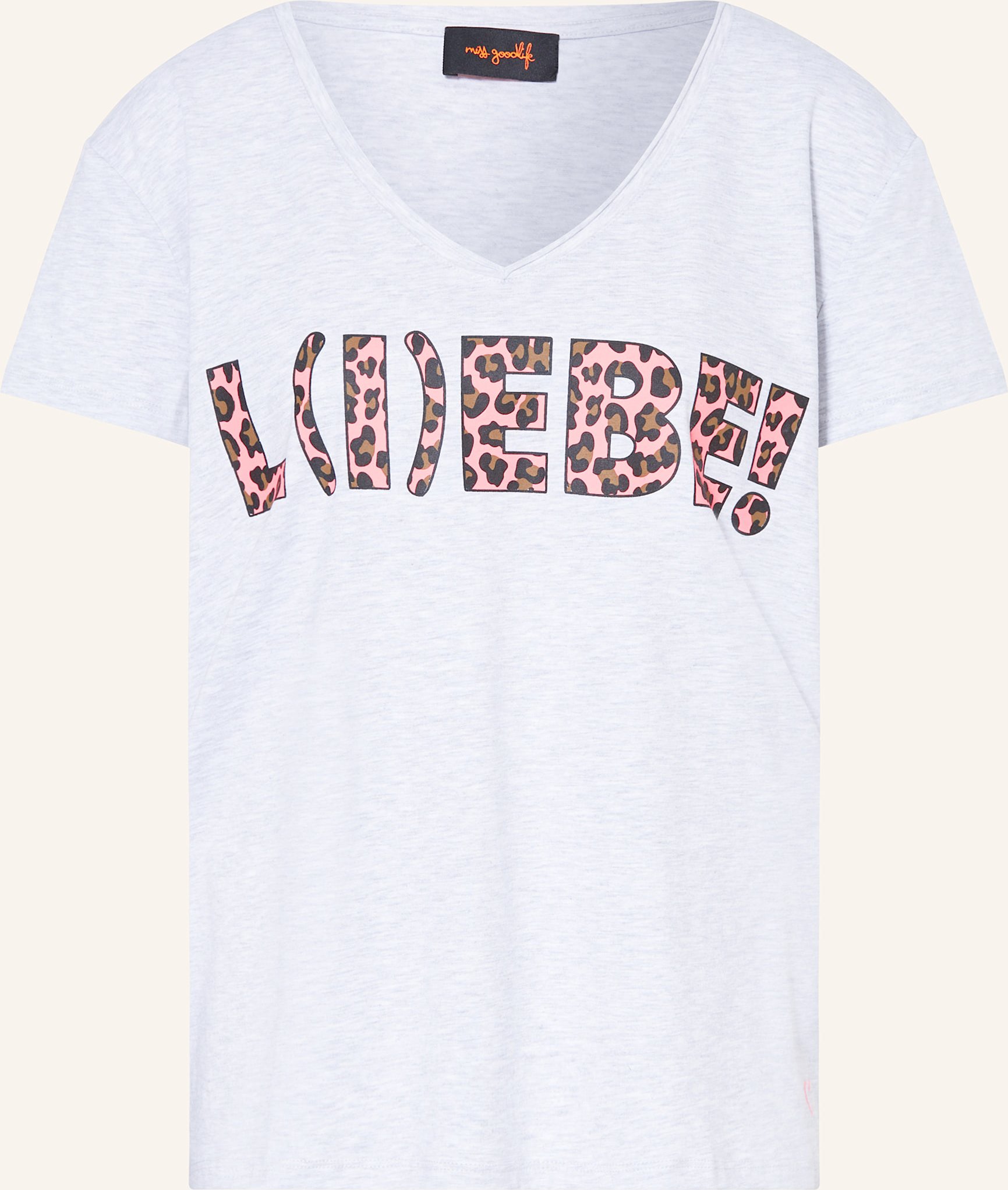 Miss Goodlife T-Shirt grau