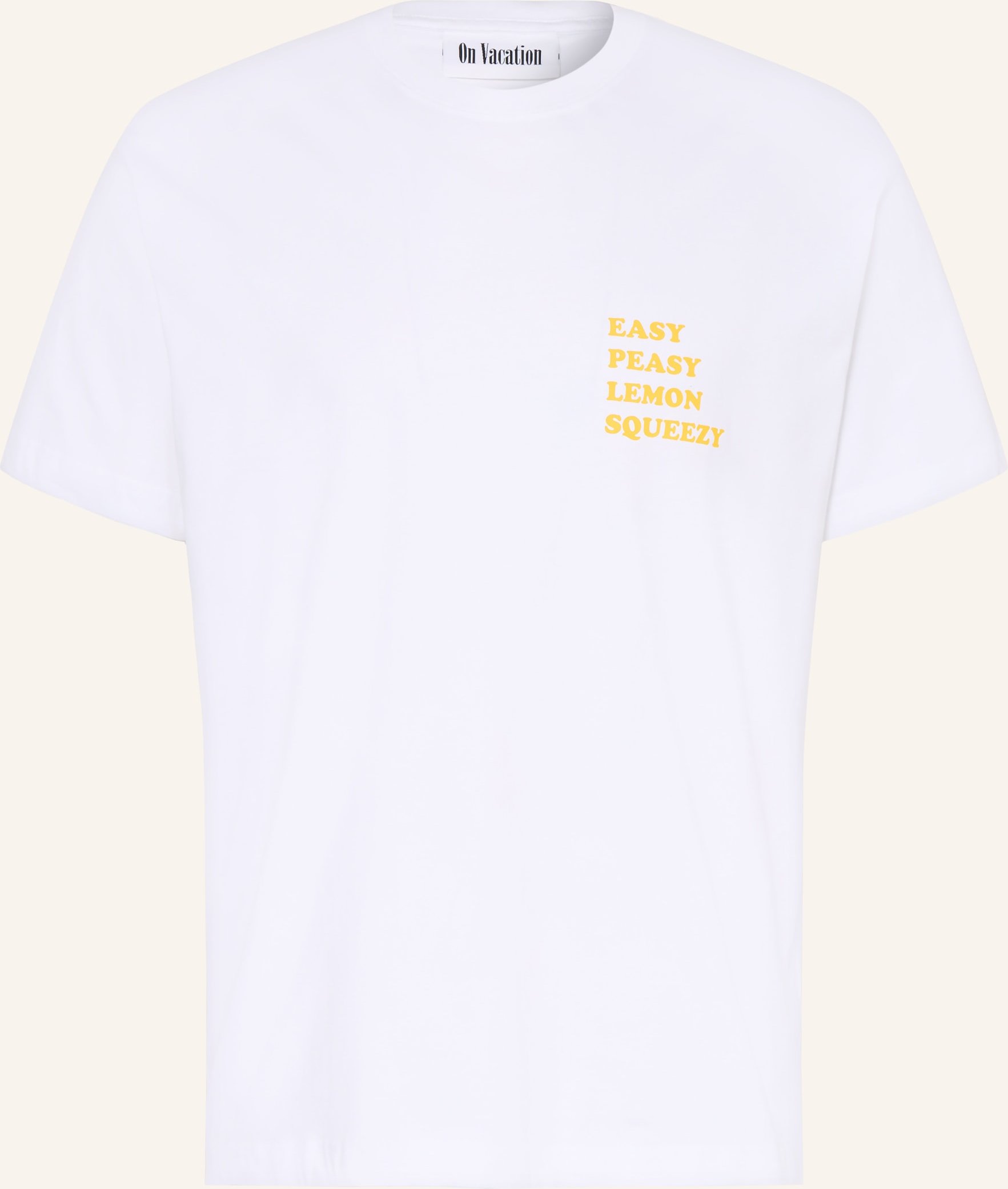 On Vacation T-Shirt weiss