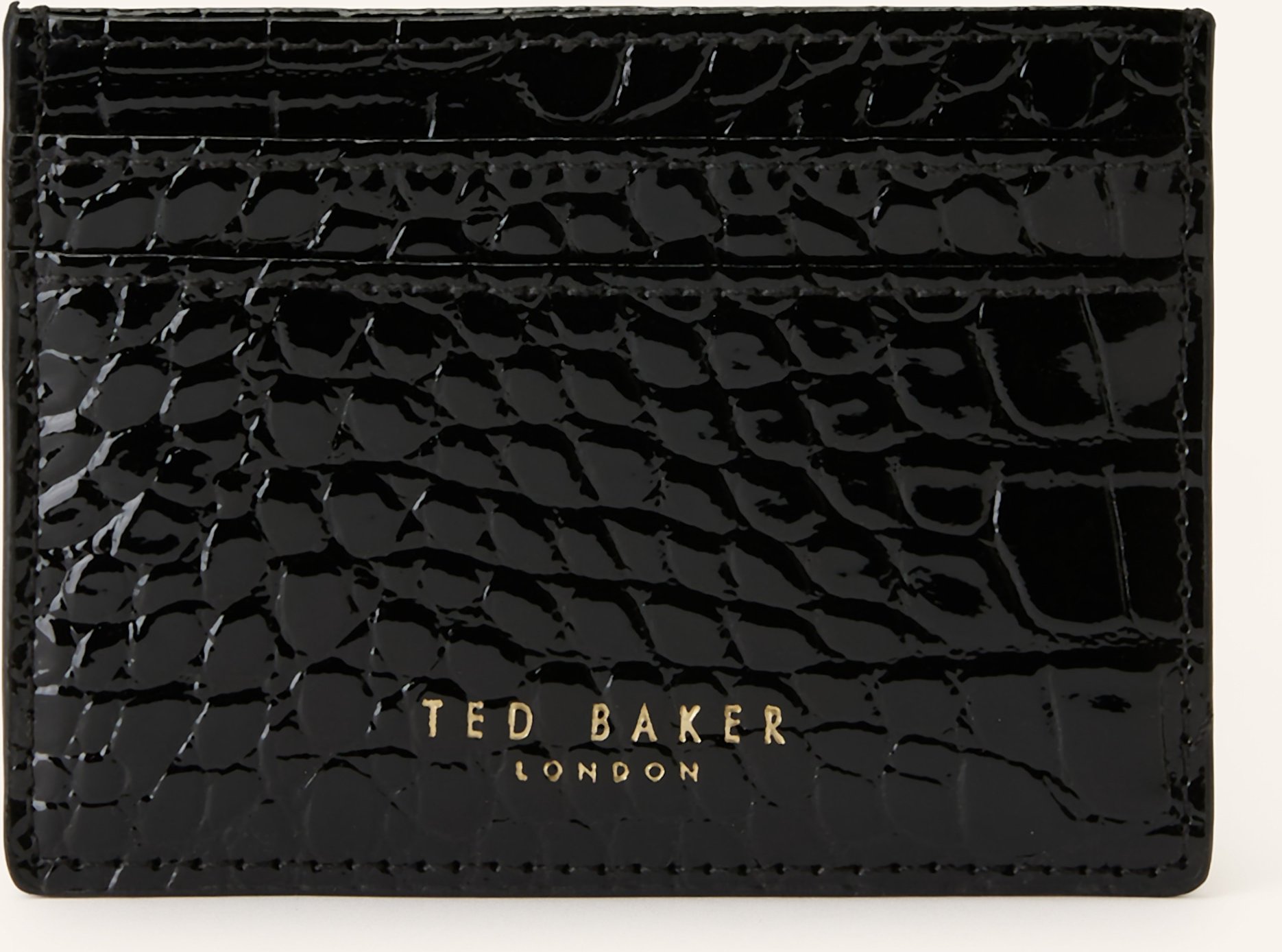 Ted Baker Kartenetui Varenya schwarz