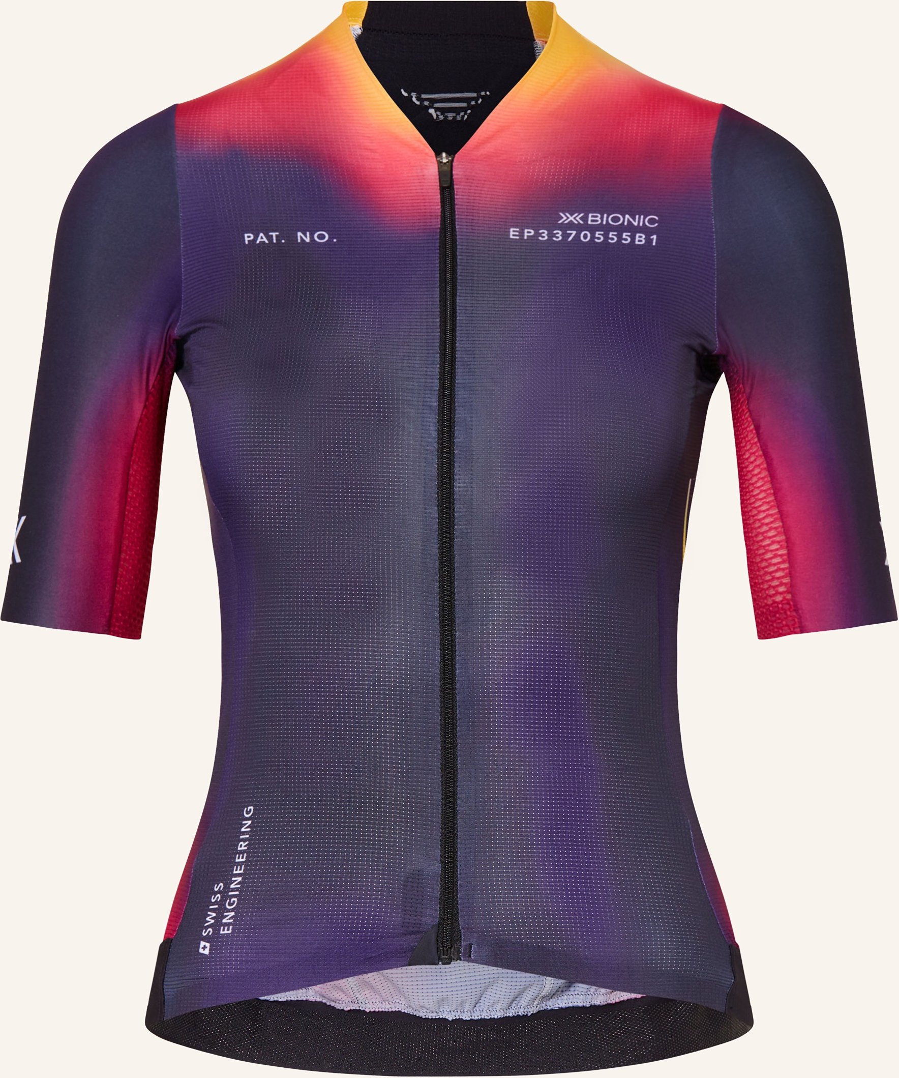 X-Bionic Radjacke Corefusion Aero Jersey lila