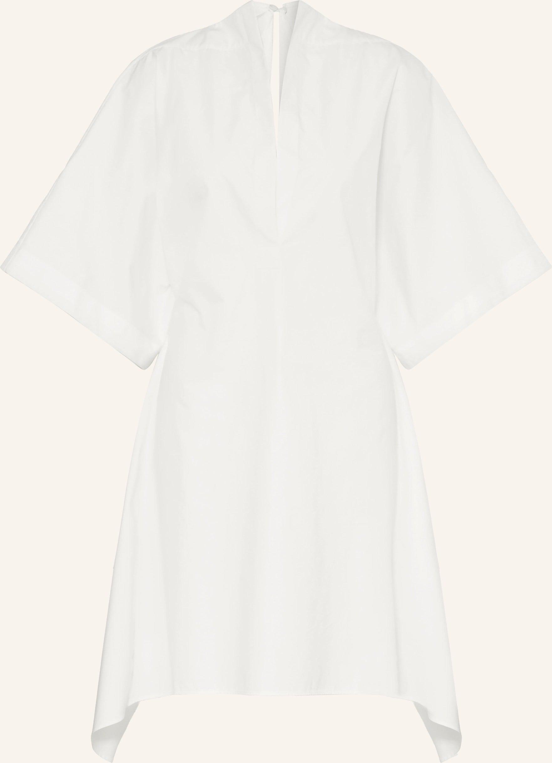 Jacquemus Kleid La Tunique Moisson Mit 3/4-Arm weiss