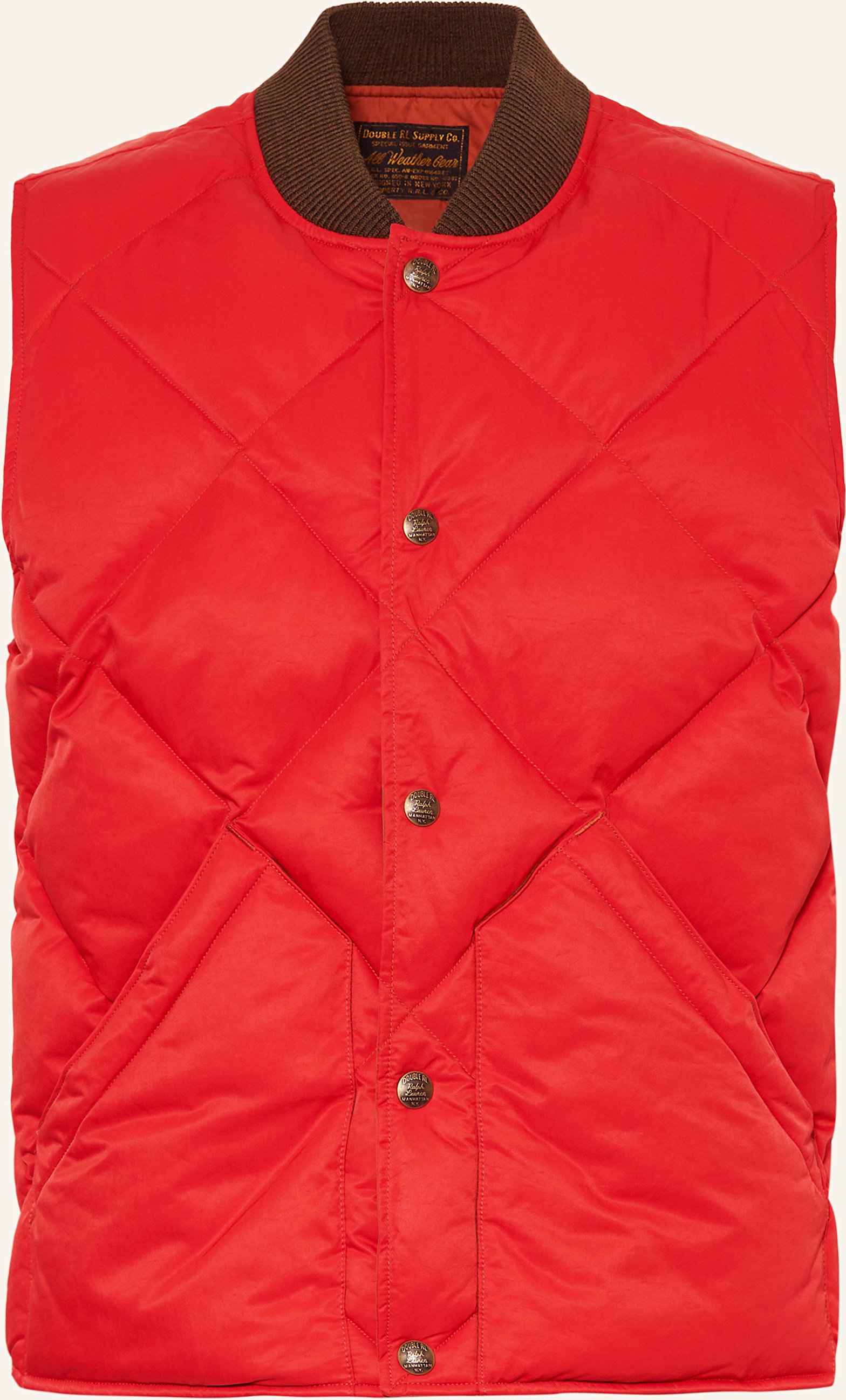 Thumbnail - Rrl Steppweste rot