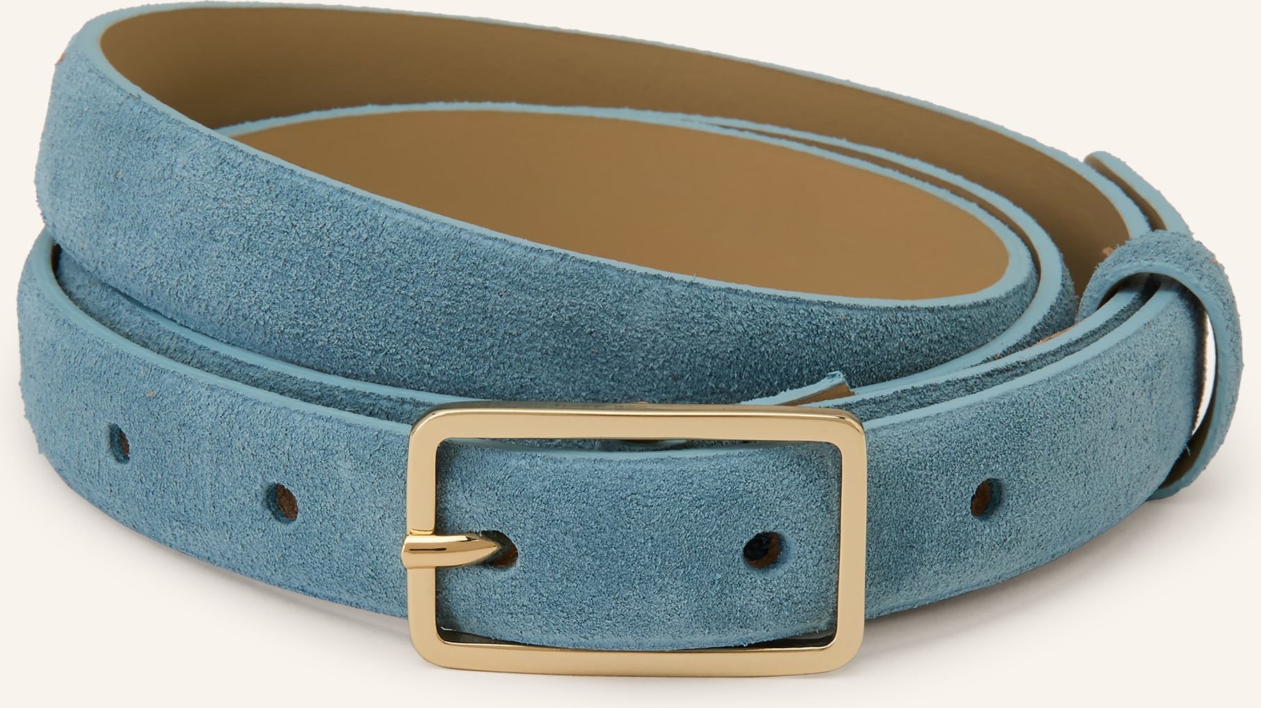 Abro Ledergürtel blau