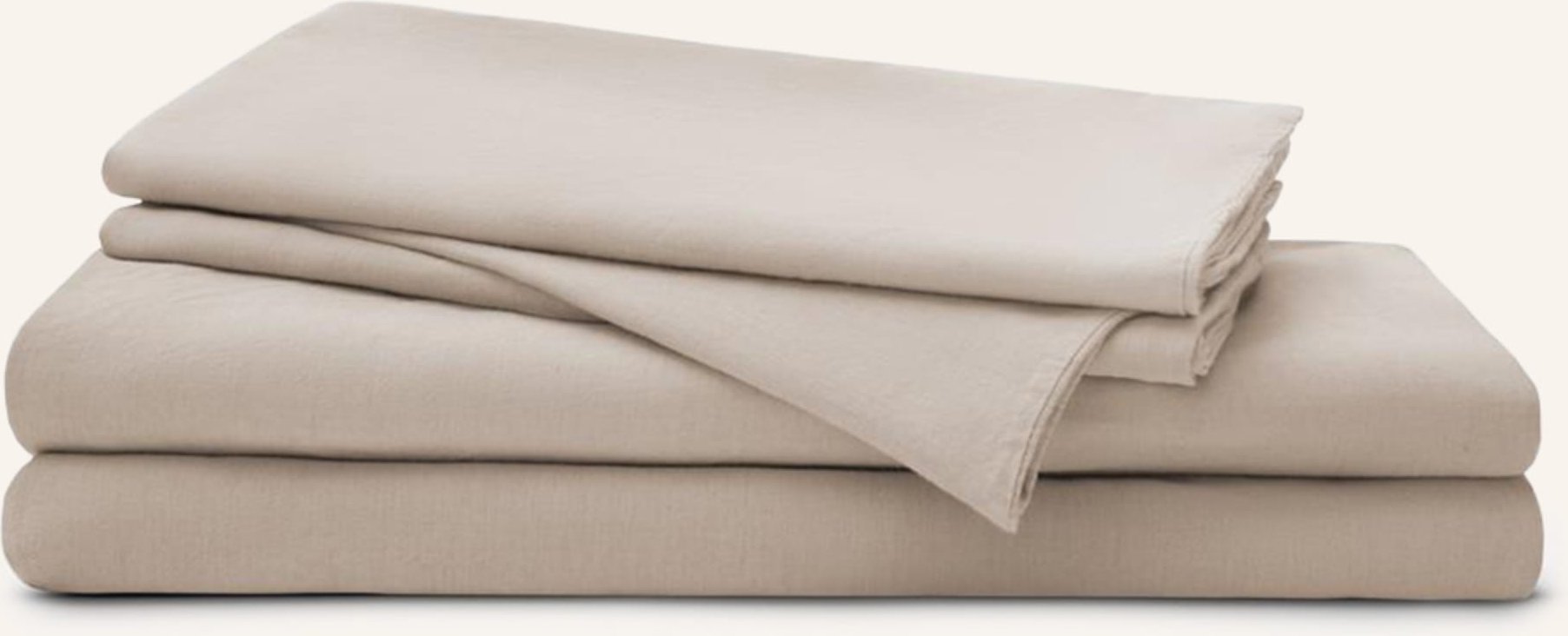 Royfort Bettwäsche-Set Baumwolle-Cashmere beige
