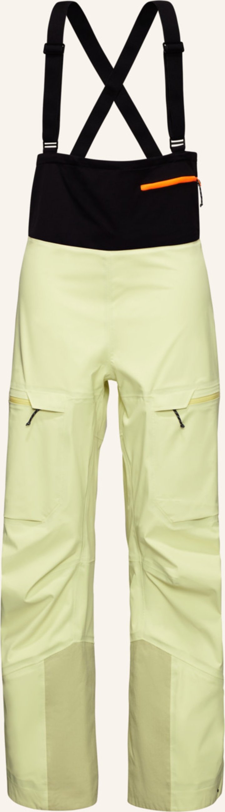 Mammut Hardshell-Skihose Haldigrat gelb