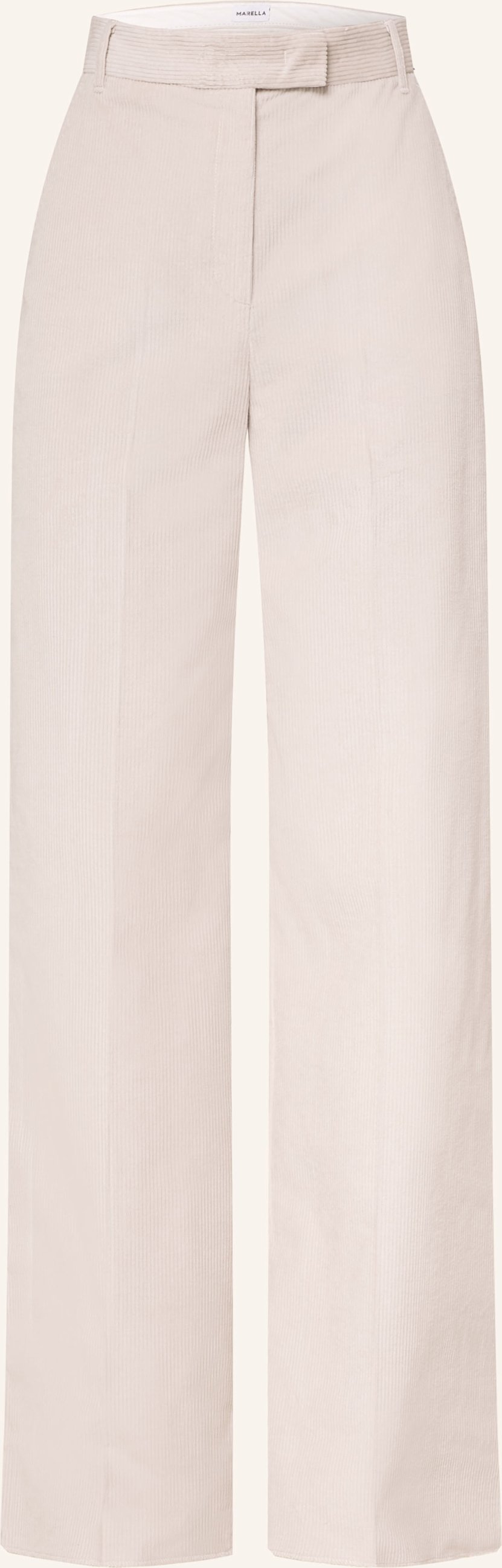 Marella Marlenehose Aus Cord beige