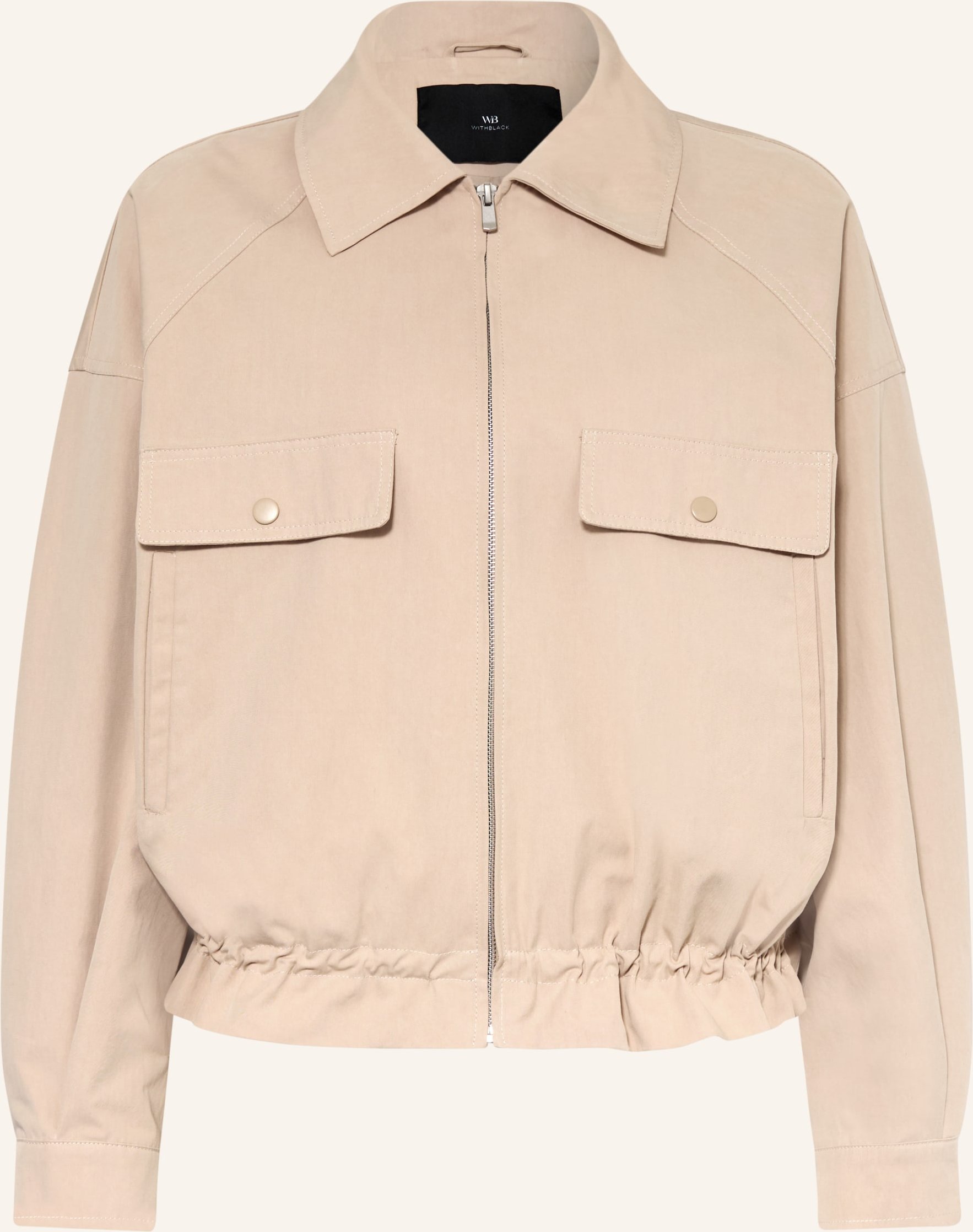 Withblack Blouson Lydia beige