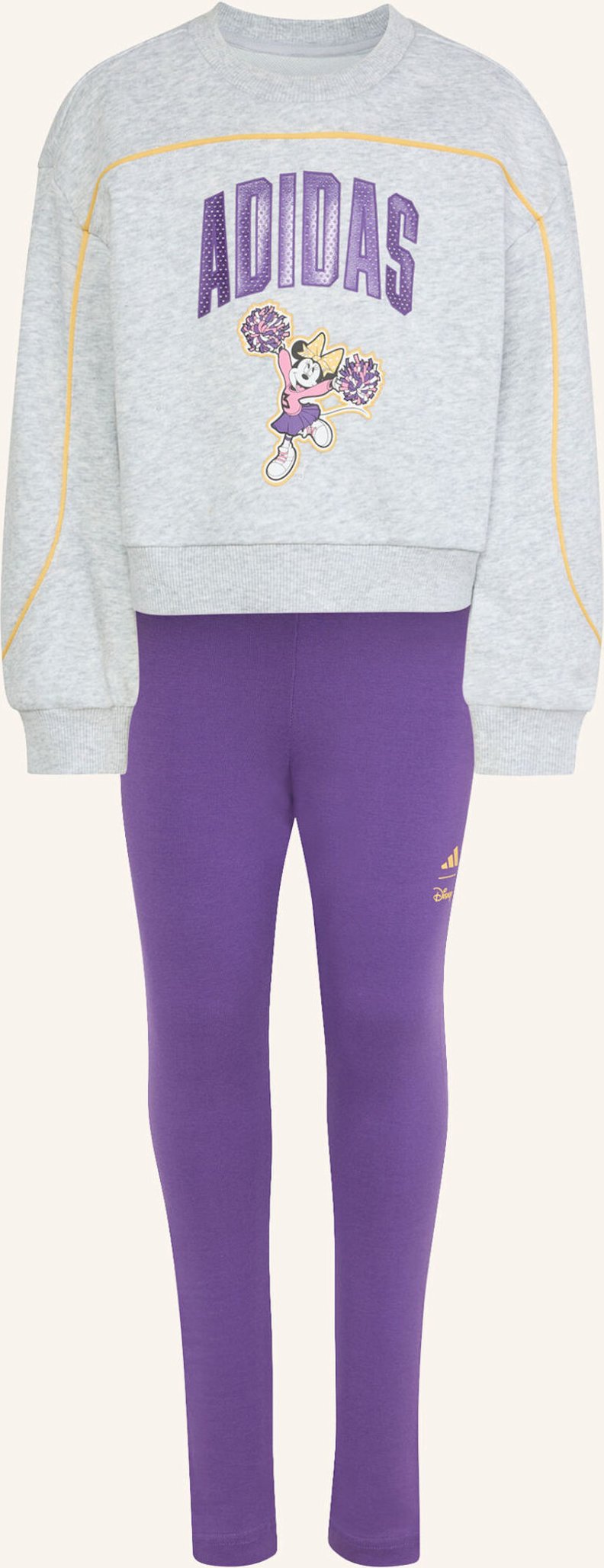 Thumbnail - Adidas Adidas Disney Minnie Maus Jogginganzug grau