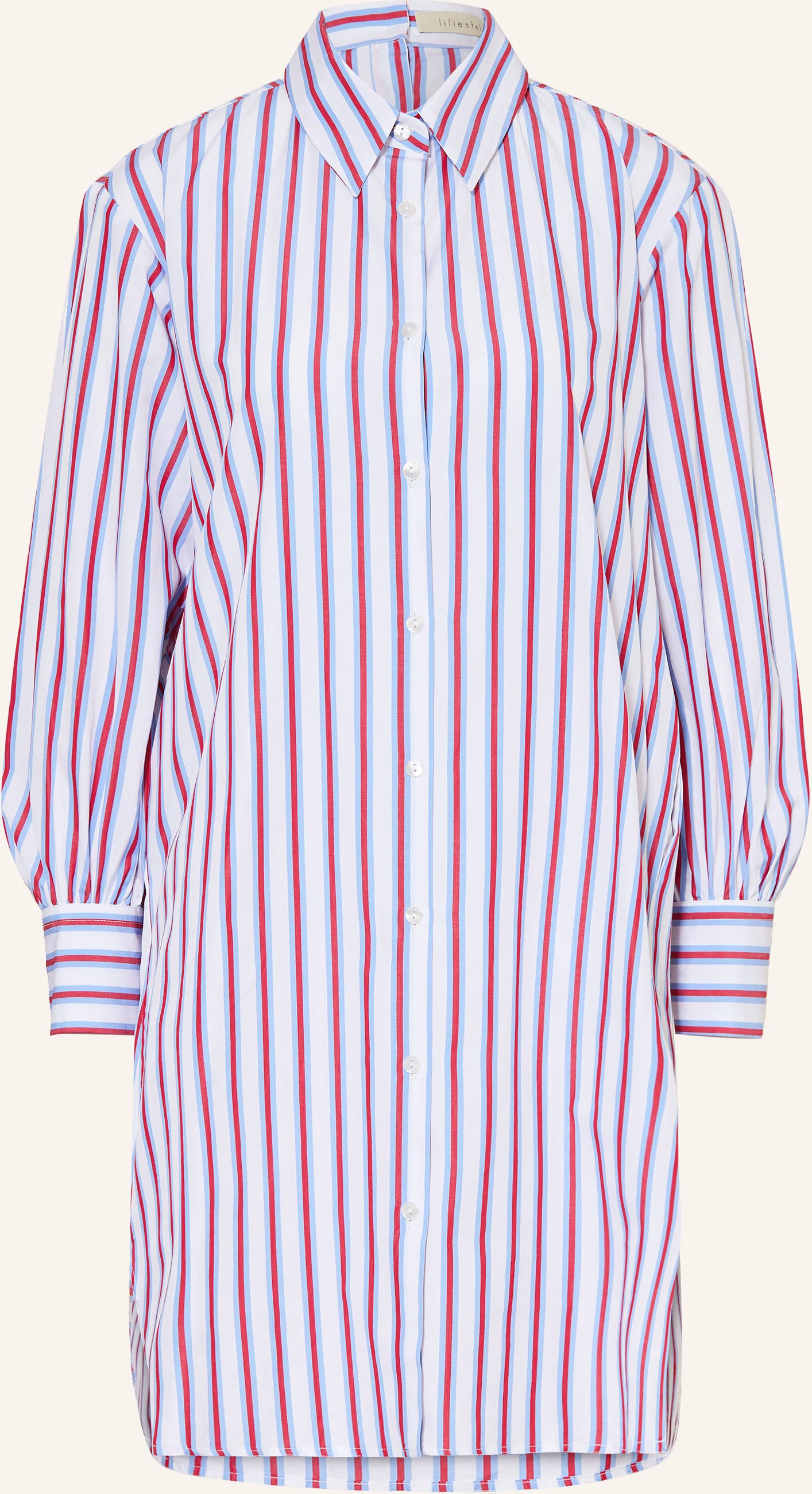 Lilienfels Hemdblusenkleid weiss