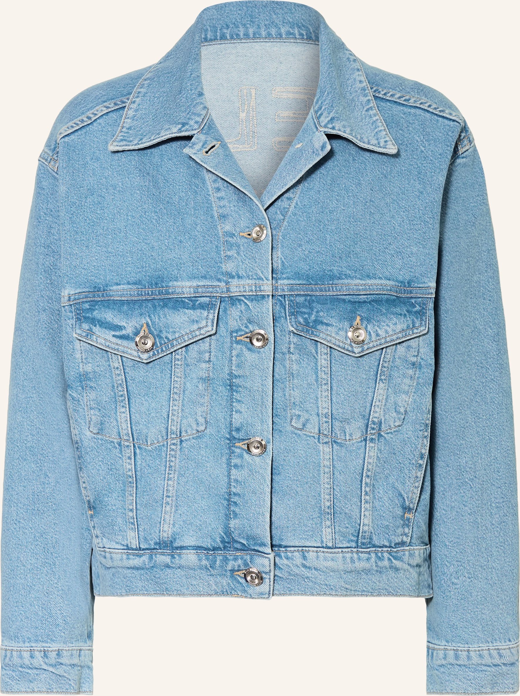 Mos Mosh Jeansjacke Mmmavi Jentra blau