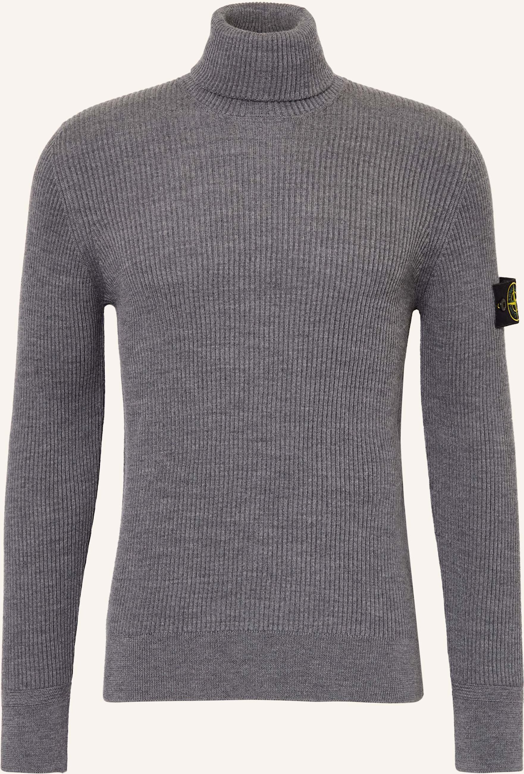 Stone Island Rollkragenpullover grau