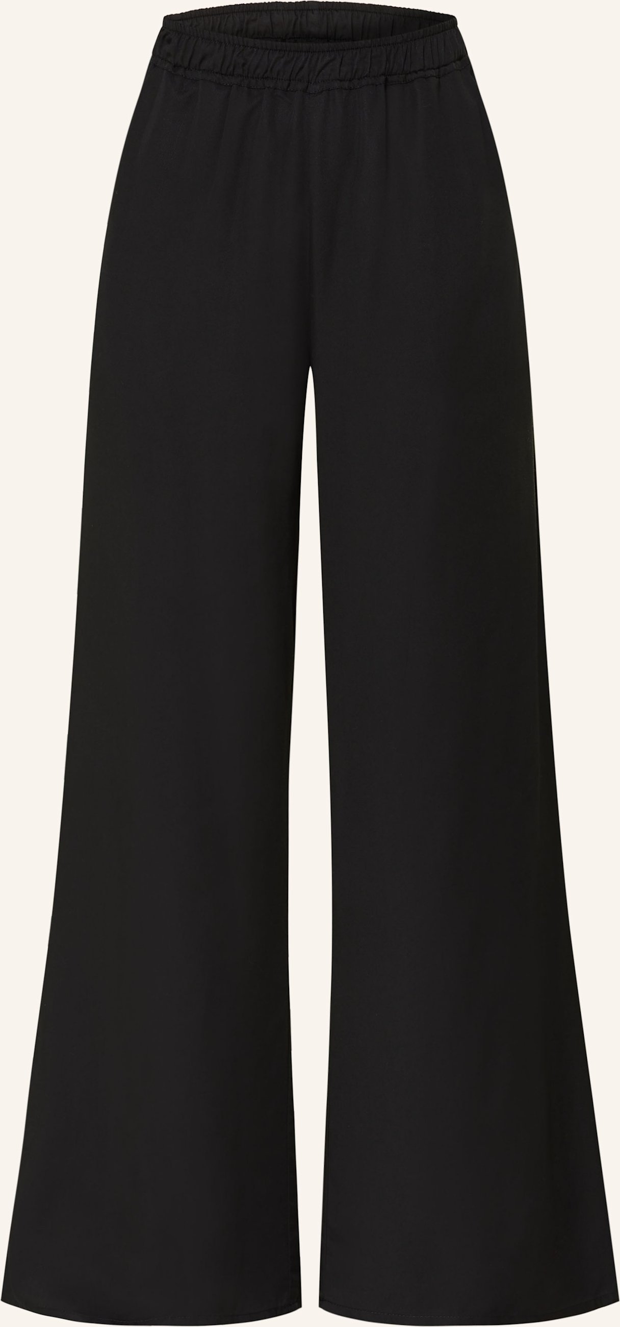 Black Palms Marlenehose Jony schwarz