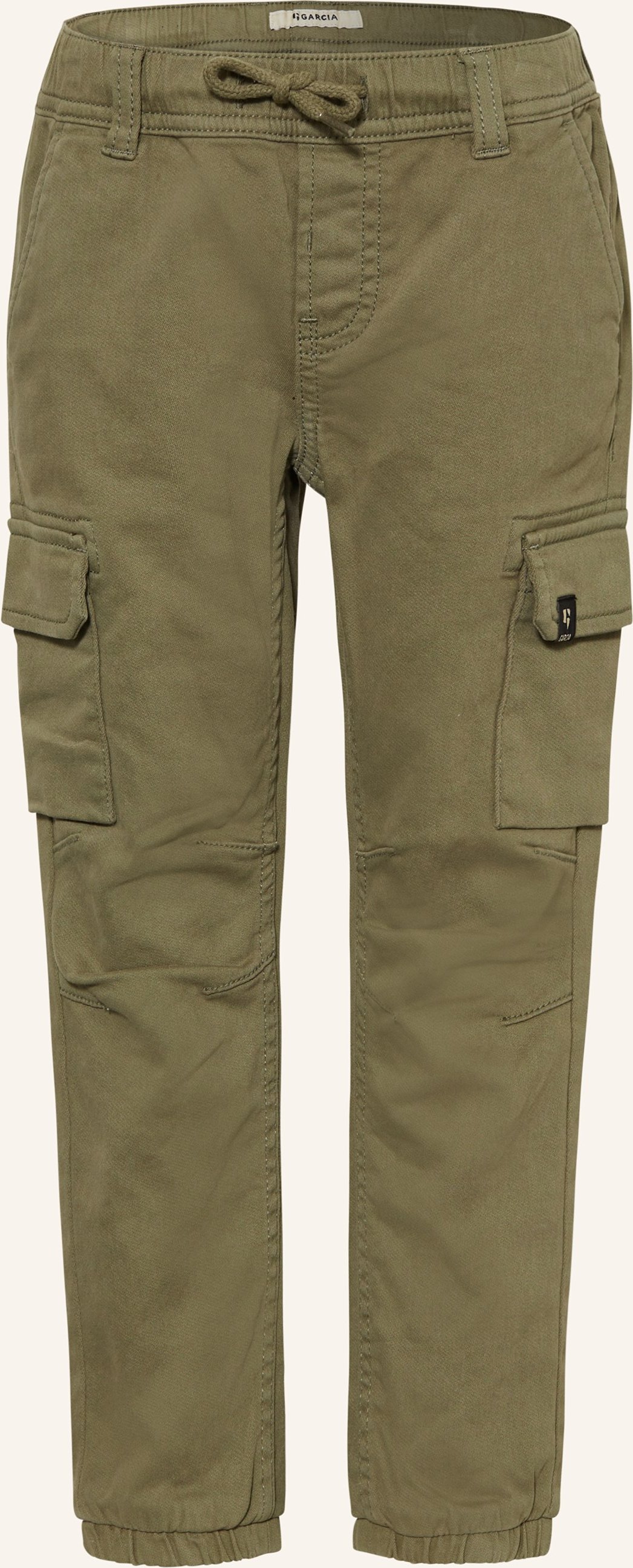 Garcia Cargohose Regular Fit gruen