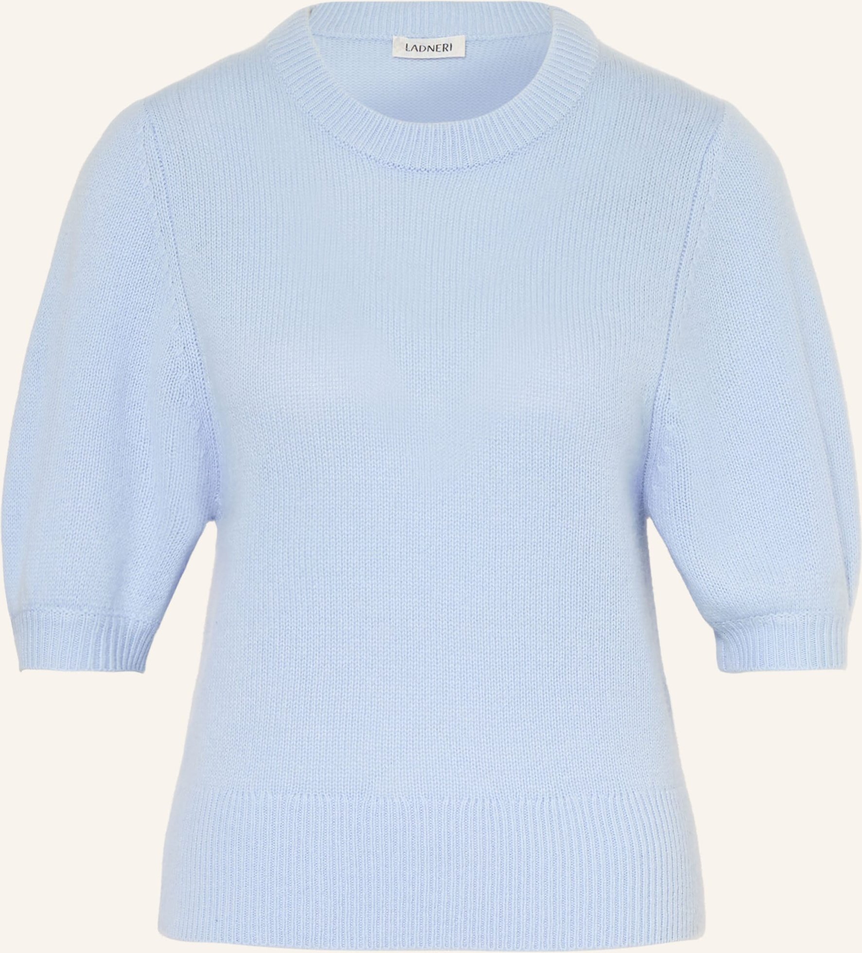 Ladneri Strickshirt Poupette Aus Cashmere blau