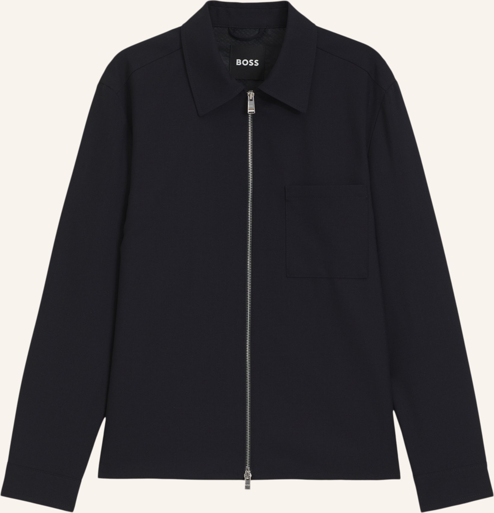 Thumbnail - Boss Blazer C-Carper-Zip-253 Regular Fit blau