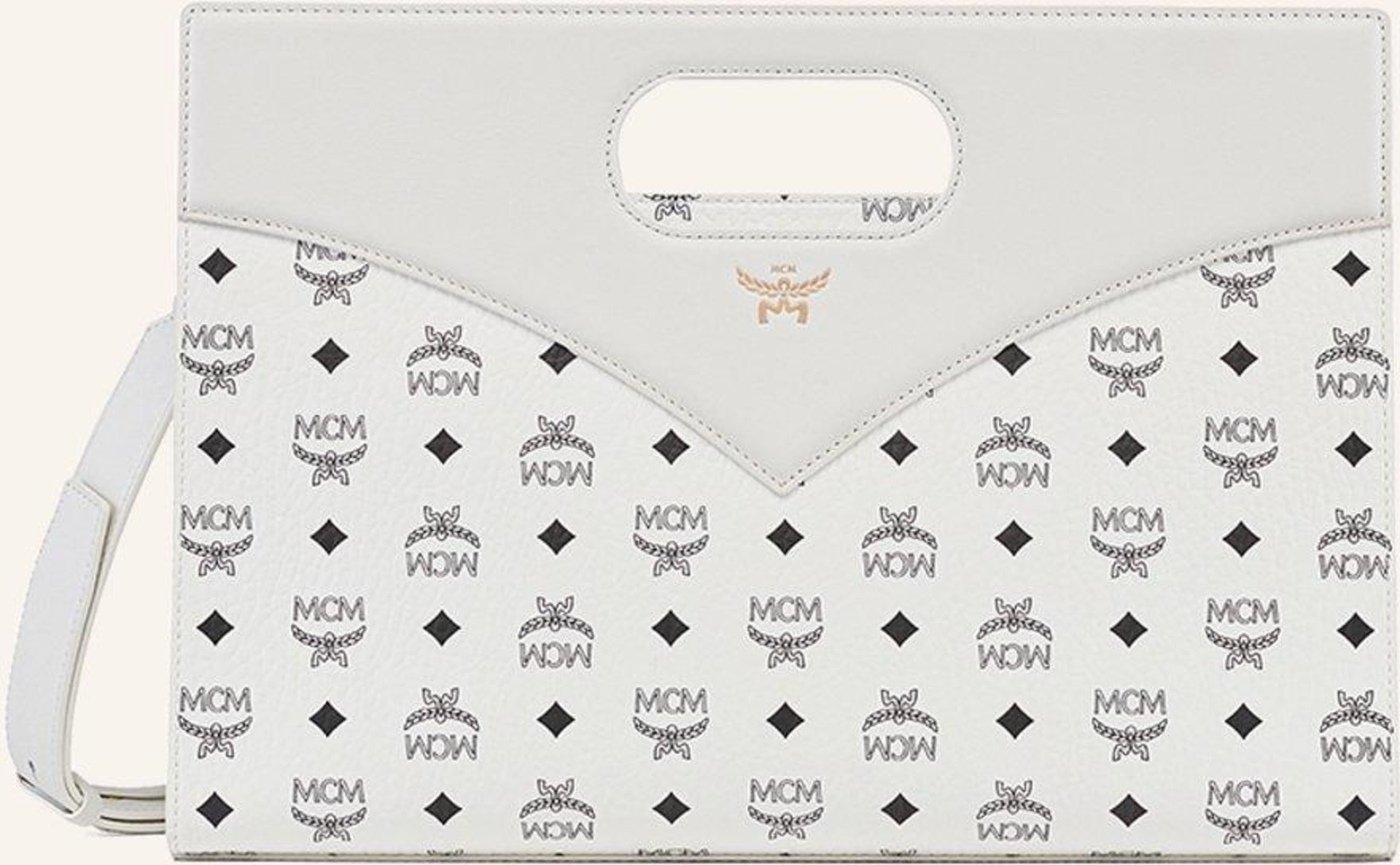 Mcm Handtasche weiss