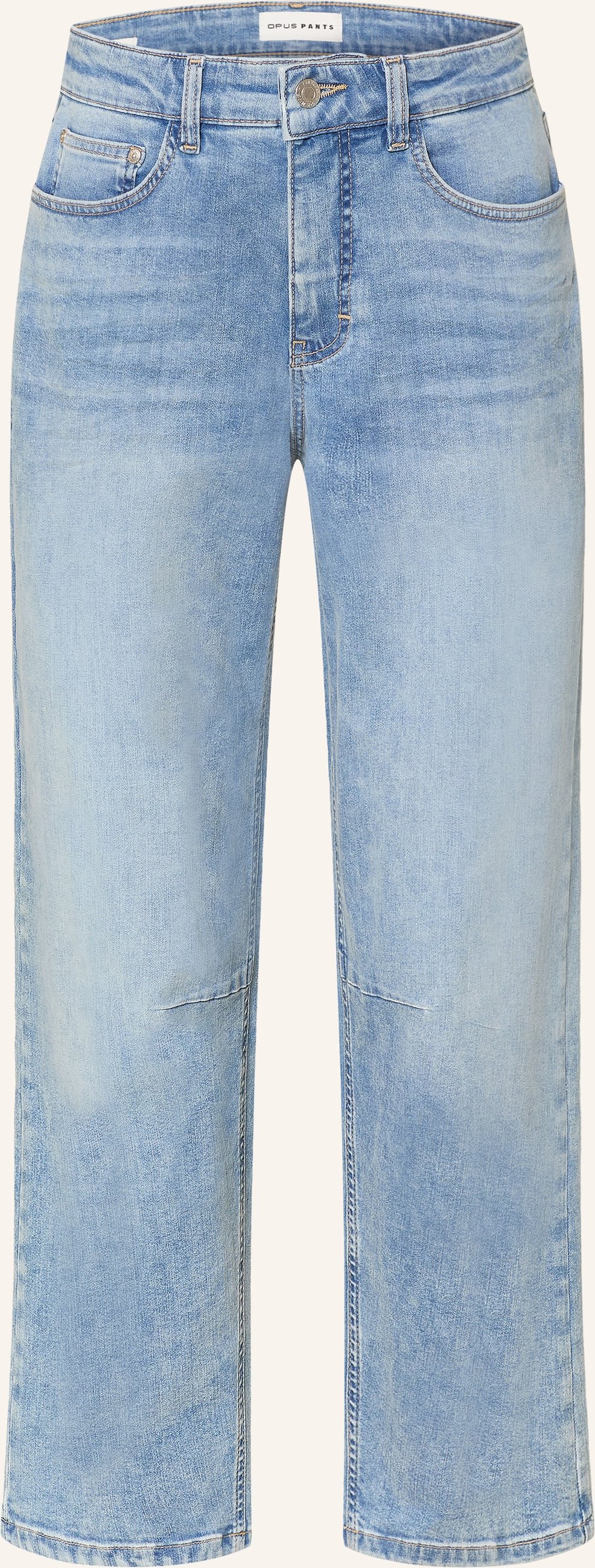 Opus Pants Barrel Jeans Melly Relax blau