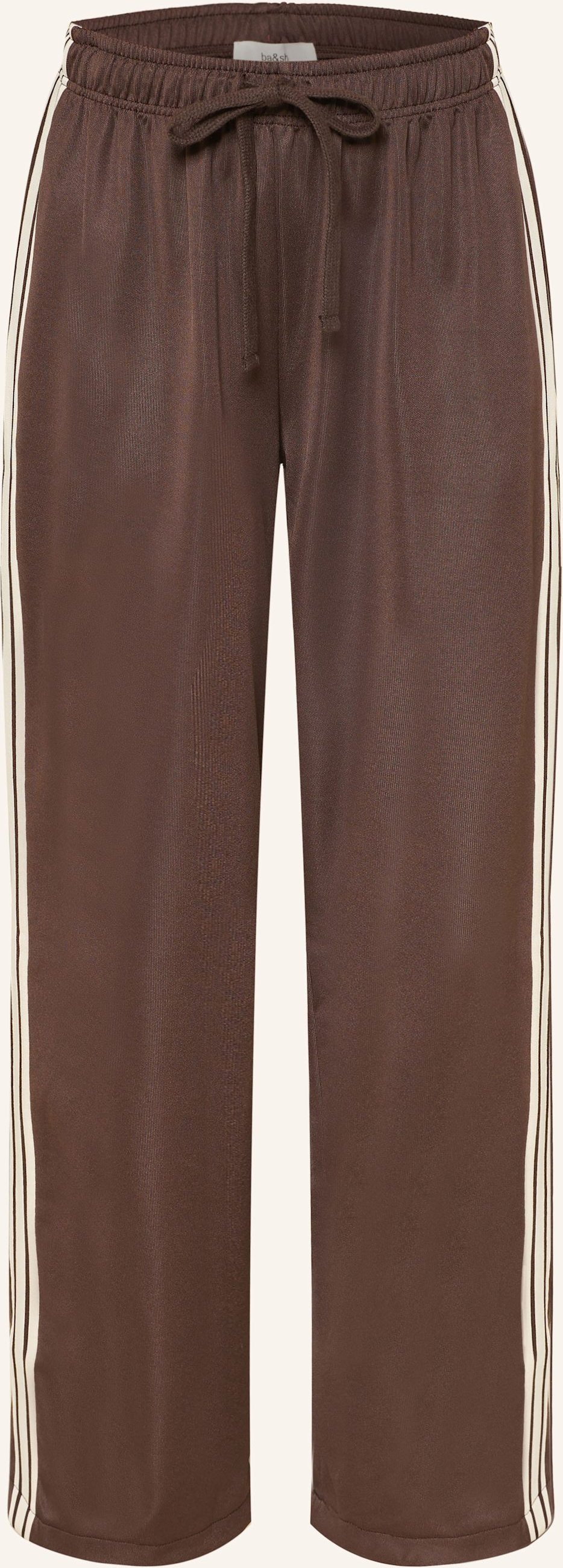 Ba&Sh Sweatpants Joshua Mit Galonstreifen braun