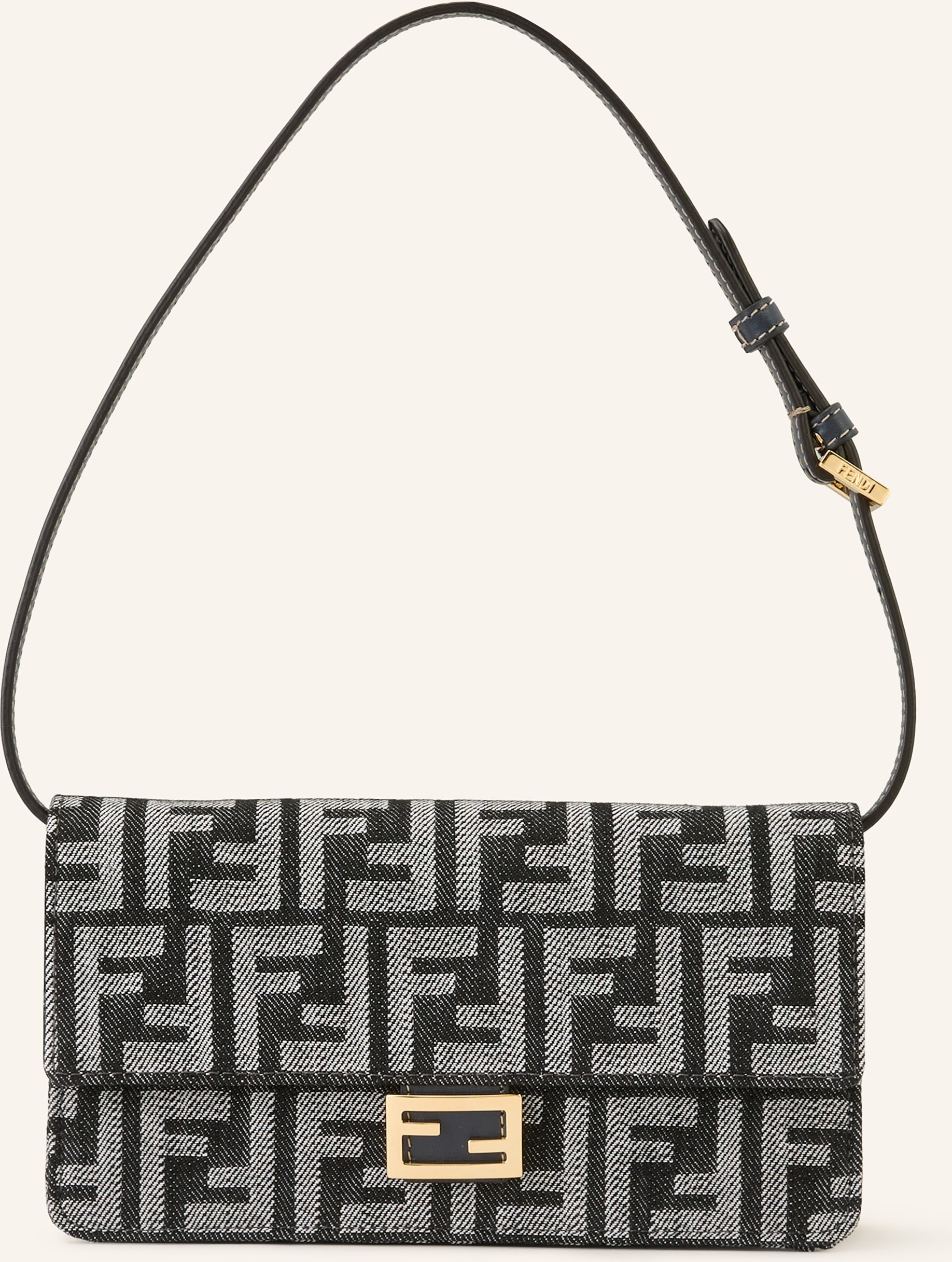 Fendi Geldbörse Baguette Zum Umhängen blau