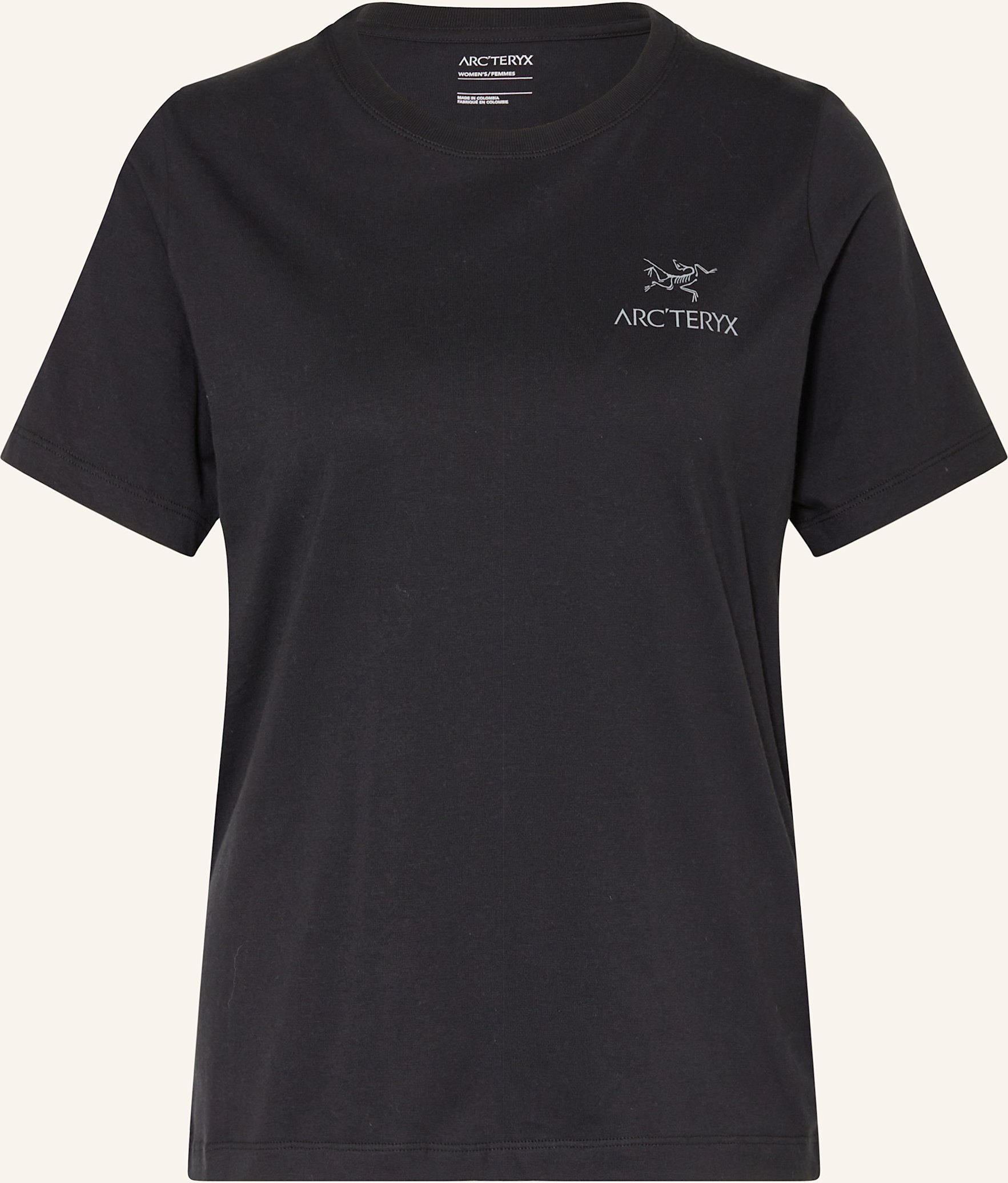 Arc'teryx T-Shirt Kragg schwarz