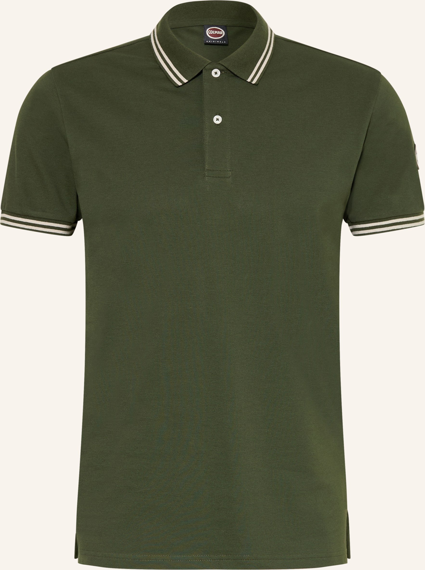 Colmar Piqué-Poloshirt gruen