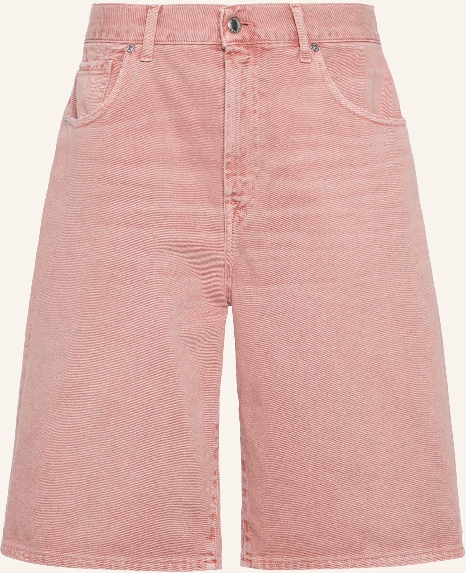 7 For All Mankind Wide Leg Shorts pink