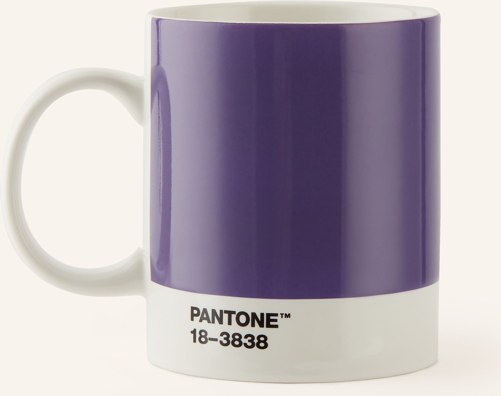 Pantone Henkelbecher lila